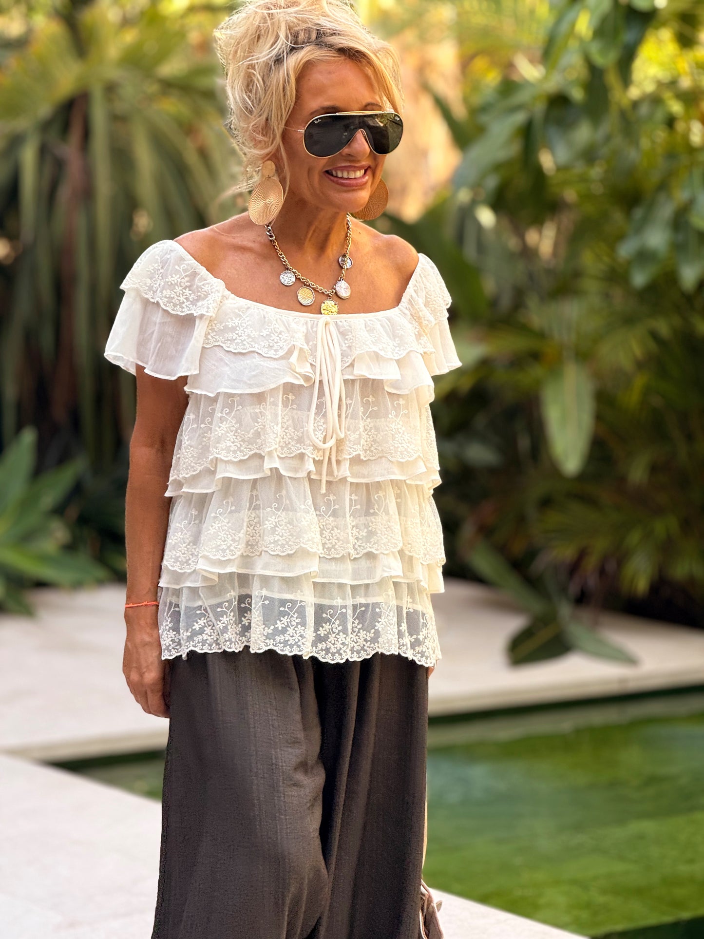 BLUSA ENCAGE BOHO VAINILLA