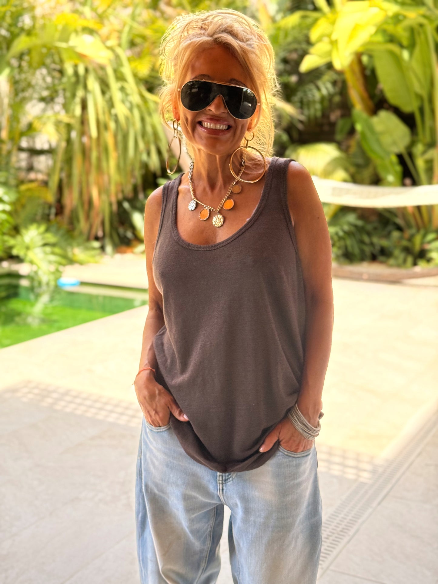 TOP LINO MARCEL MULTICOLOR