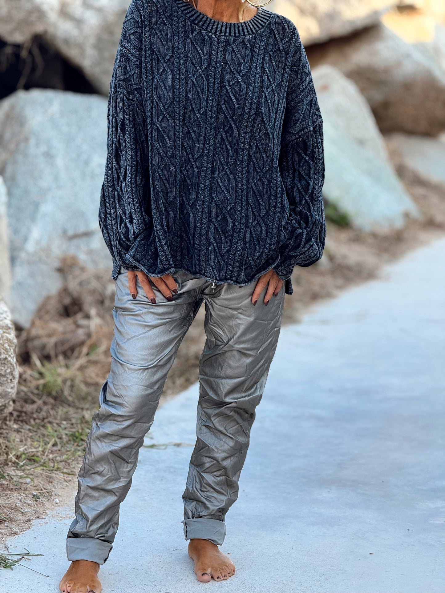 JERSEY ENTRELAZADO TAMARA MULTICOLOR