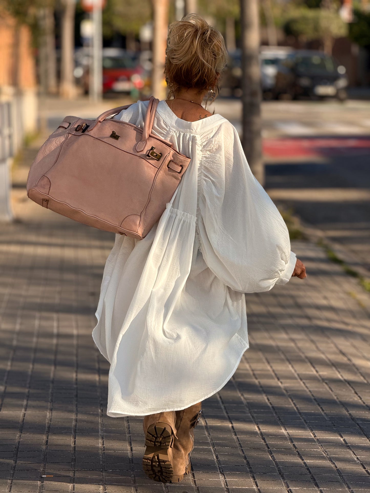 VESTIDO OVERSIZE NINA MULTICOLOR