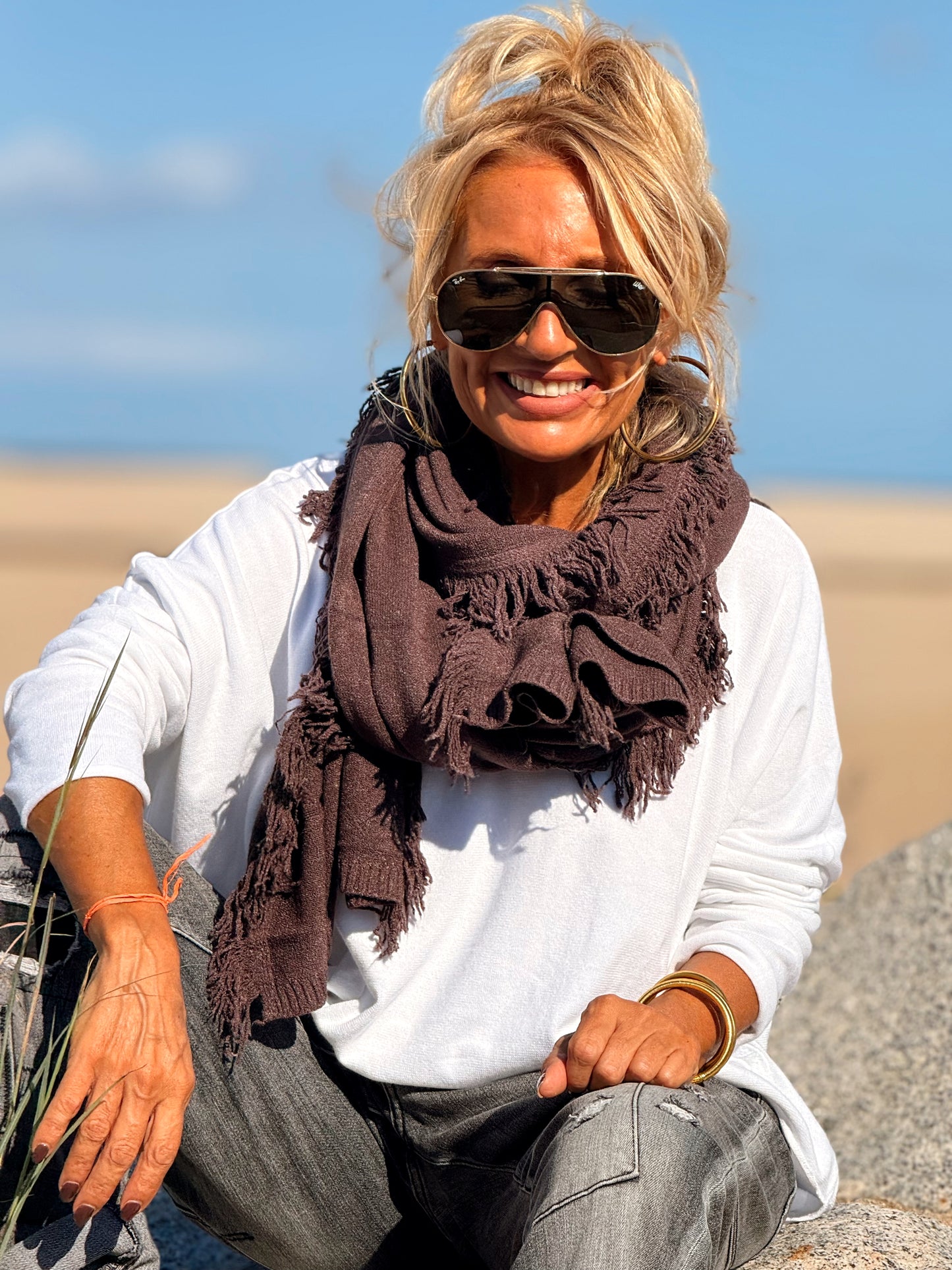 BUFANDA FLECOS CELINE MULTICOLOR