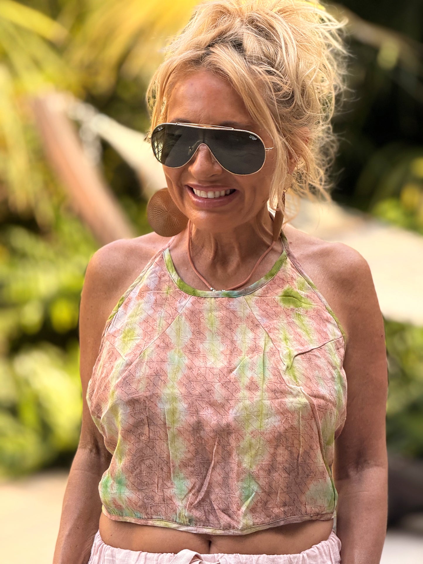 TOP CORTO INDY MULTICOLOR