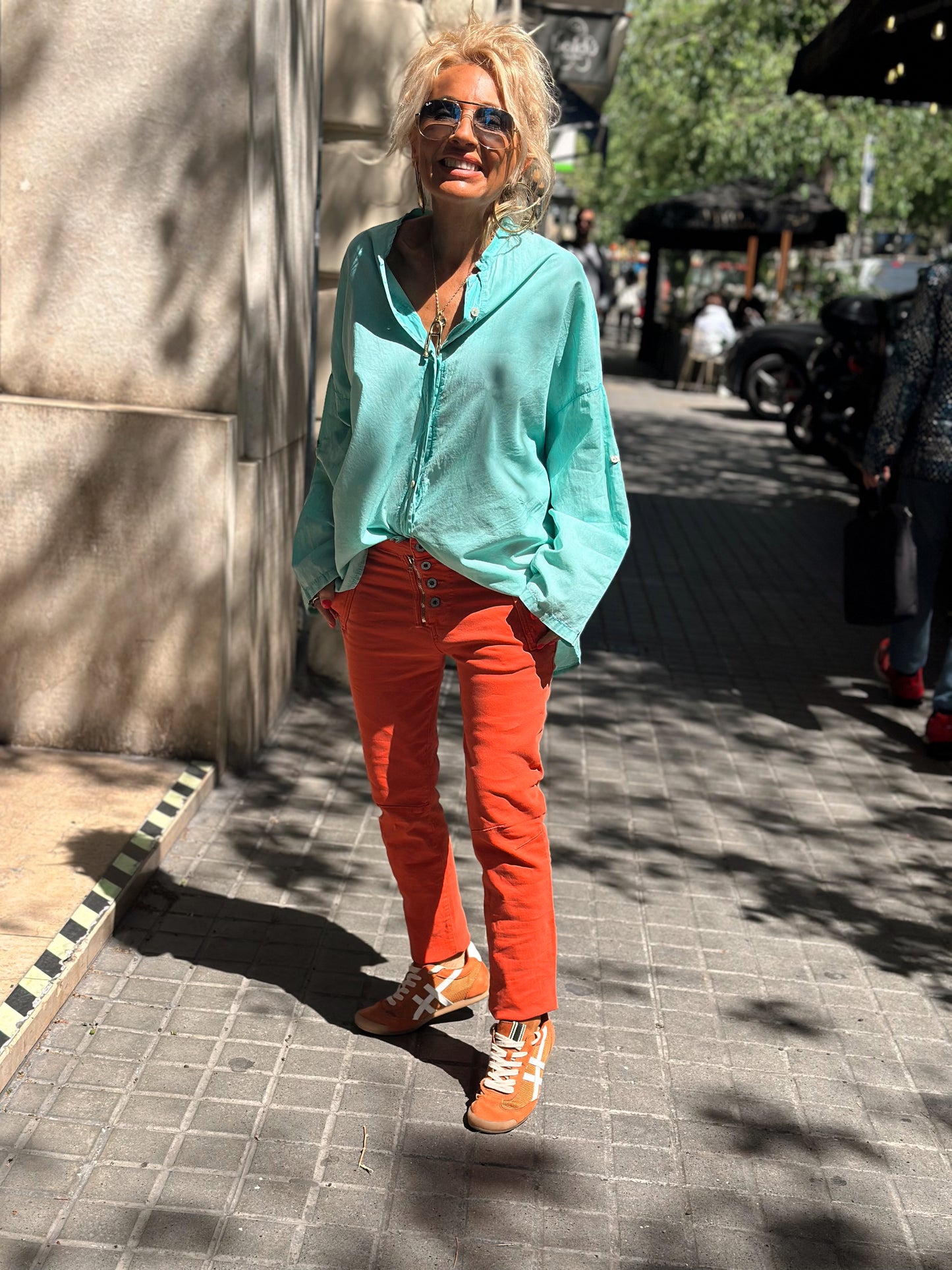 PANTALÓN GABY NARANJA