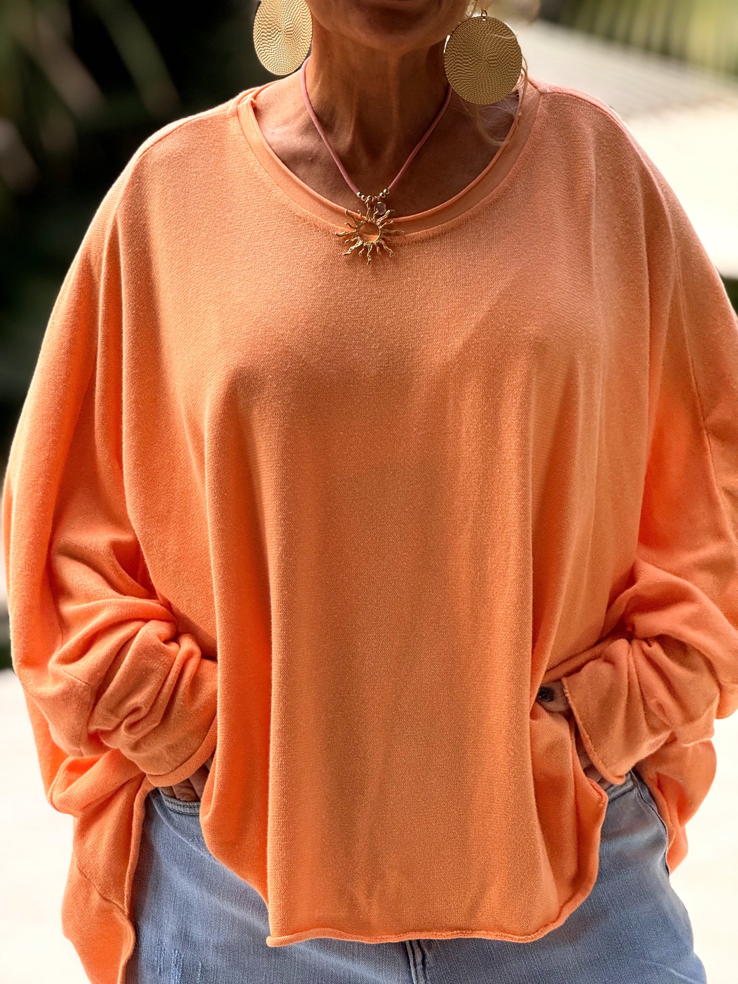 CAMISETA DESGASTADA SUPER OVERSIZE DANI MULTICOLOR