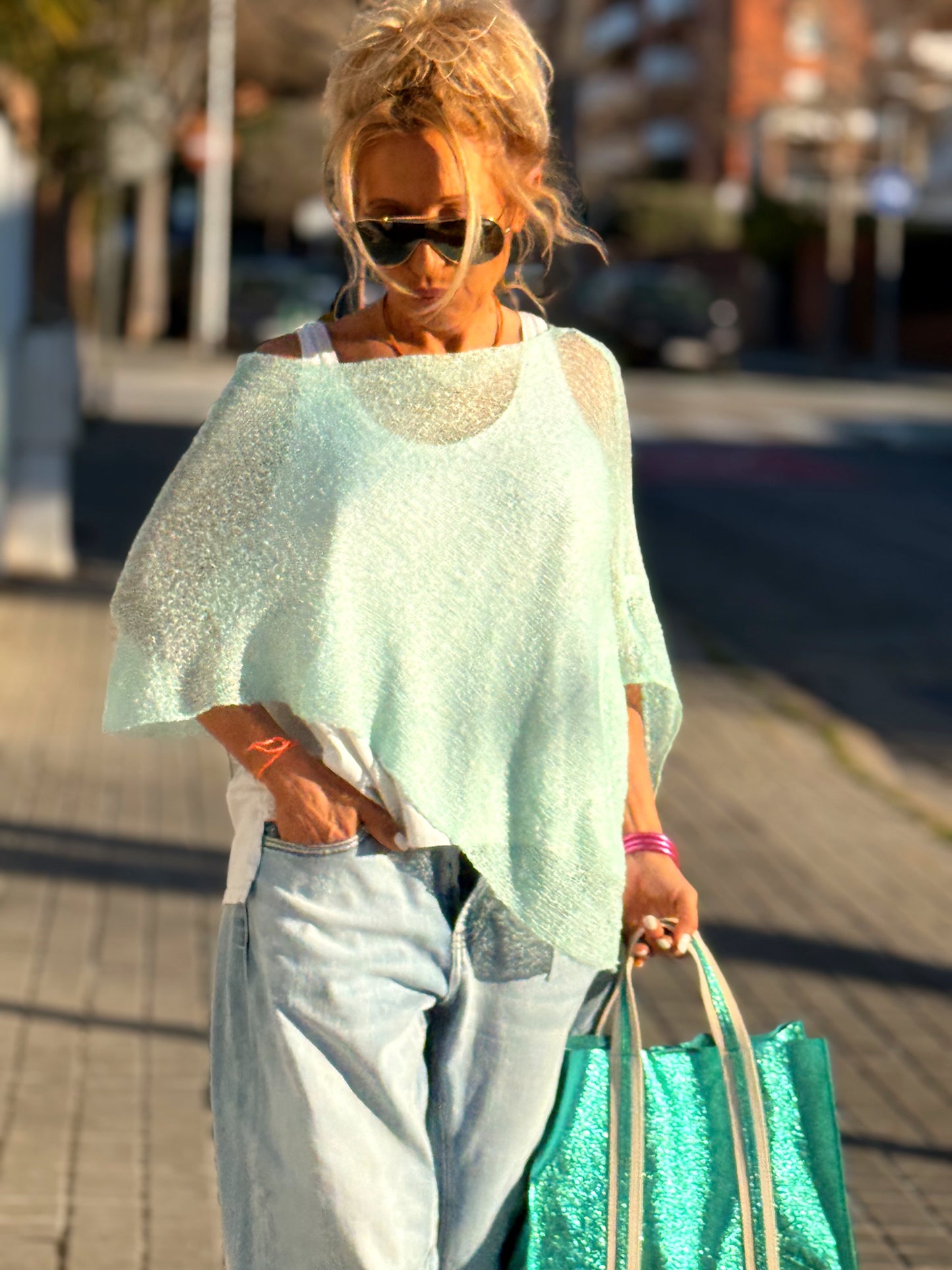 CAPA OVERSIZE ANNY MULTICOLOR