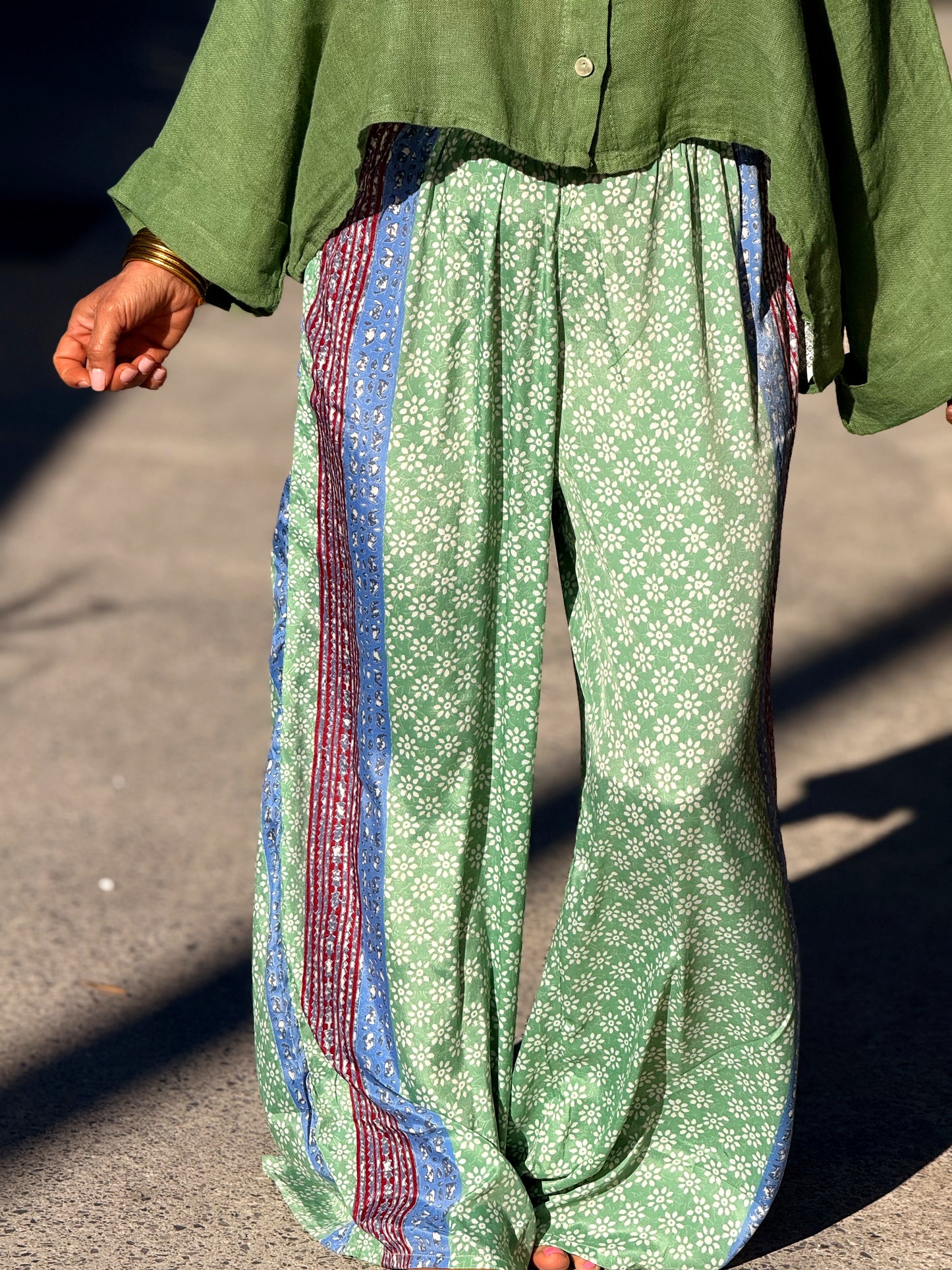 PANTALON HIPPIE CHIC ESTAMPADO MULTICOLOR
