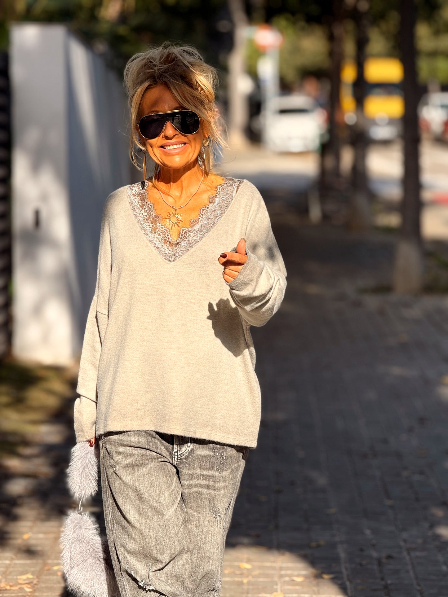 JERSEY CON LENCERO MULTICOLOR