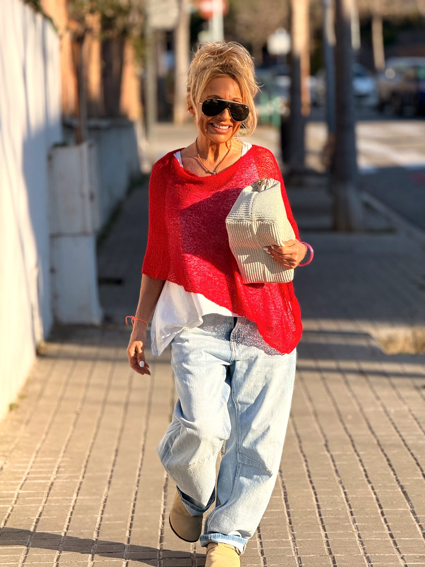 CAPA OVERSIZE ANNY MULTICOLOR