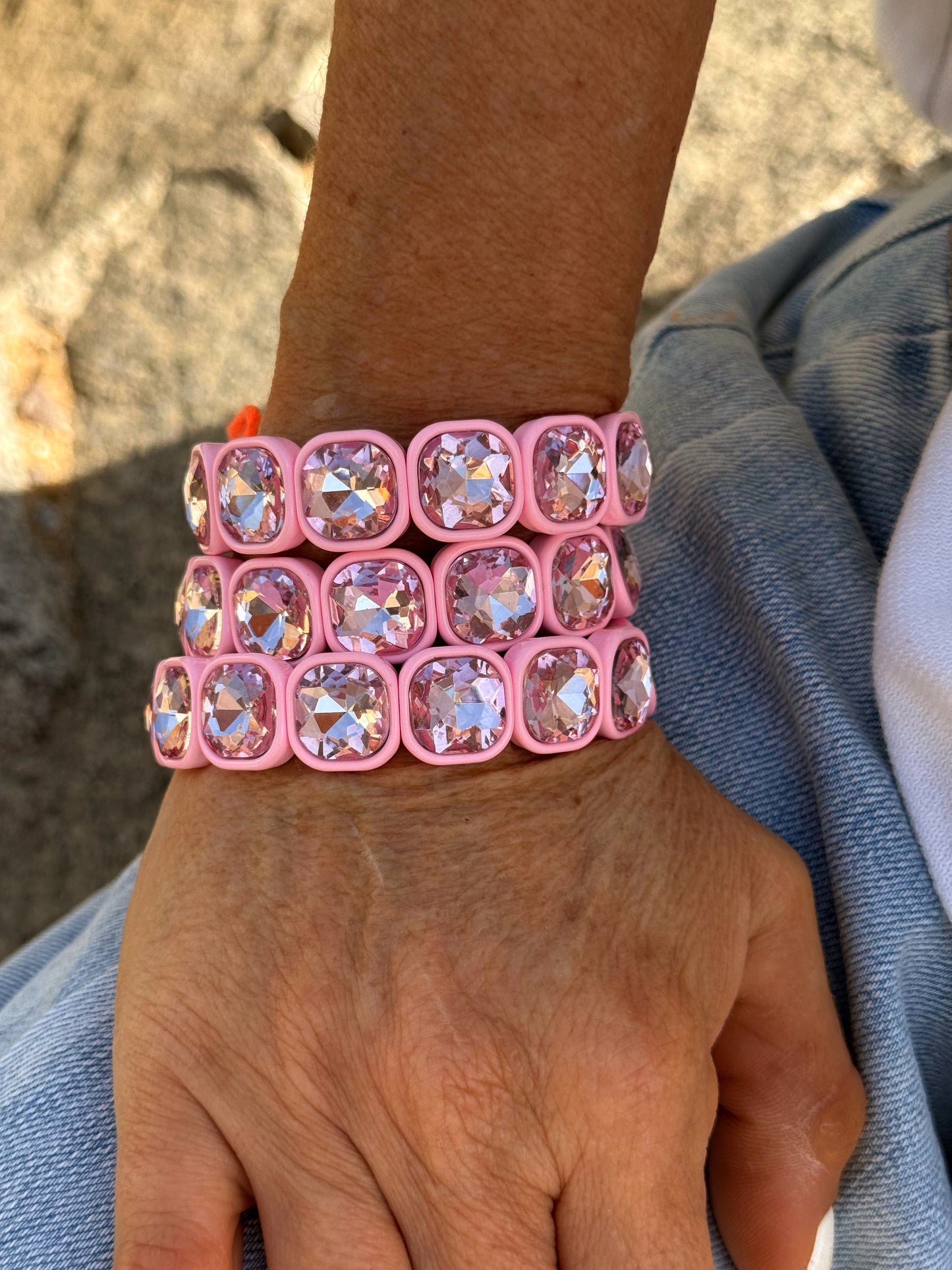 PULSERA CRISTAL MULTICOLOR