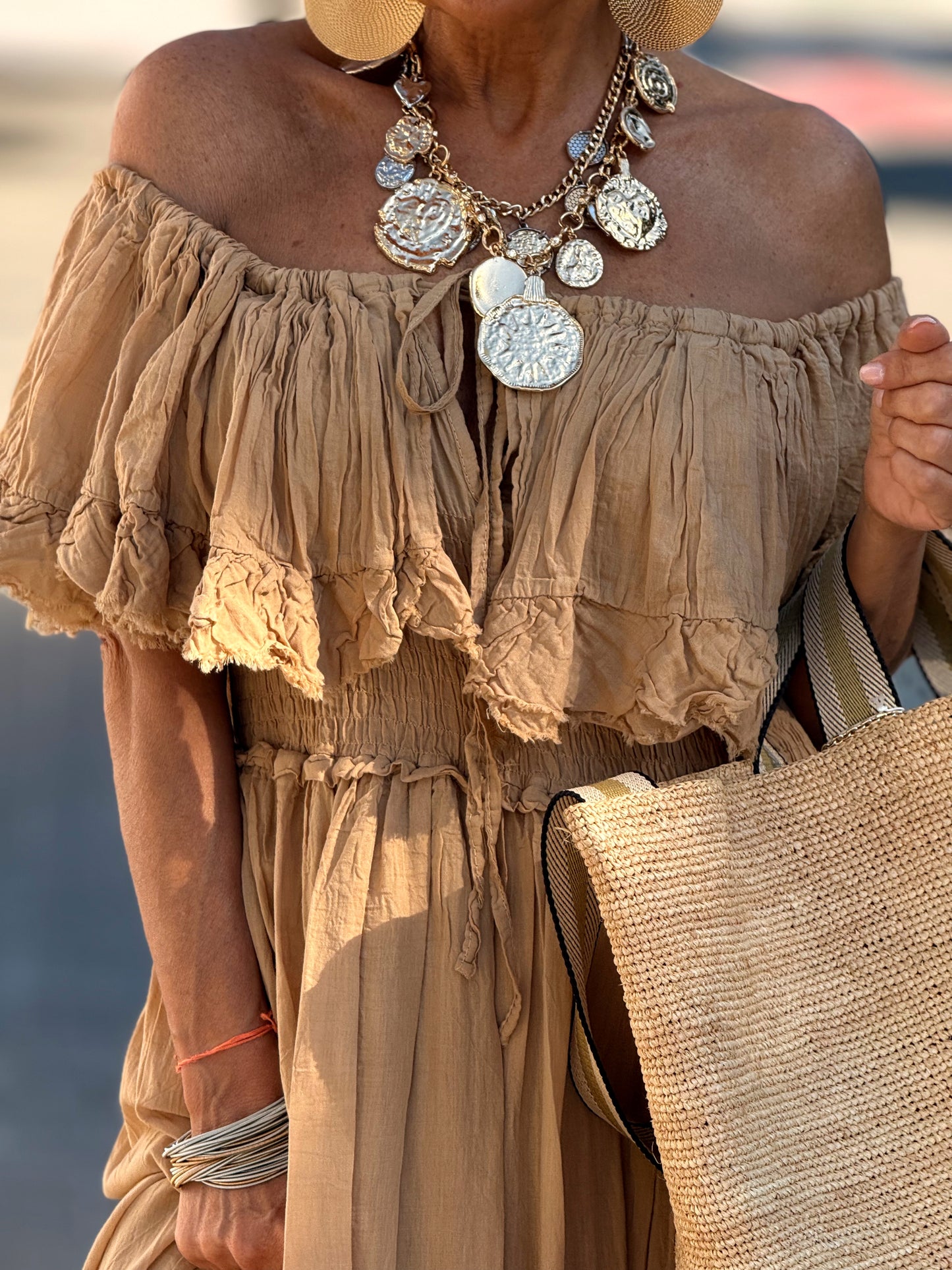 VESTIDO BOHO MULTICOLOR