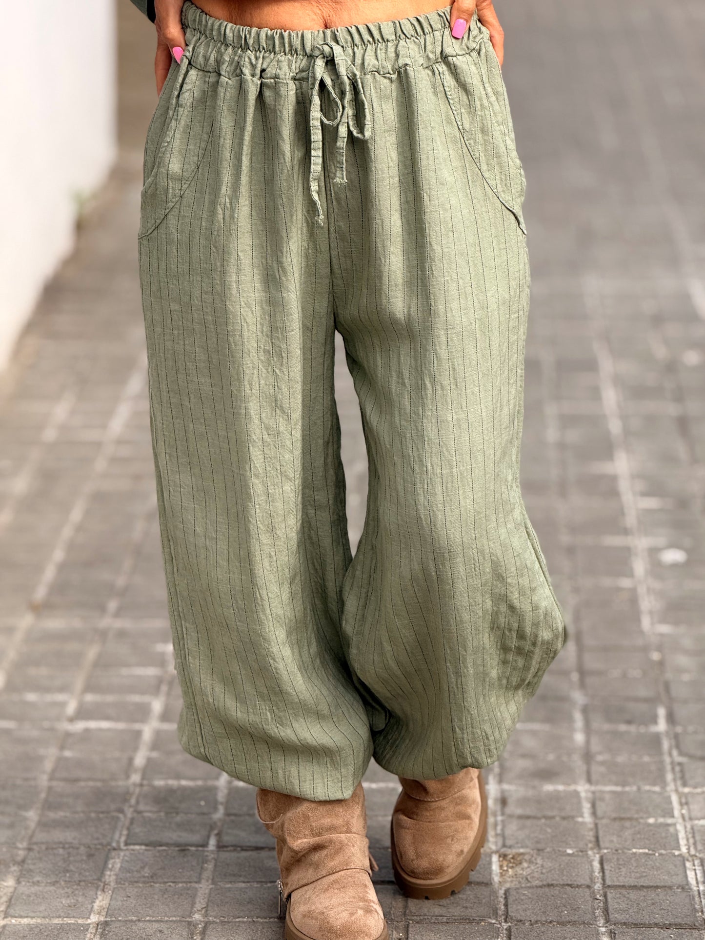 PANTALON RAYAS MULTICOLOR