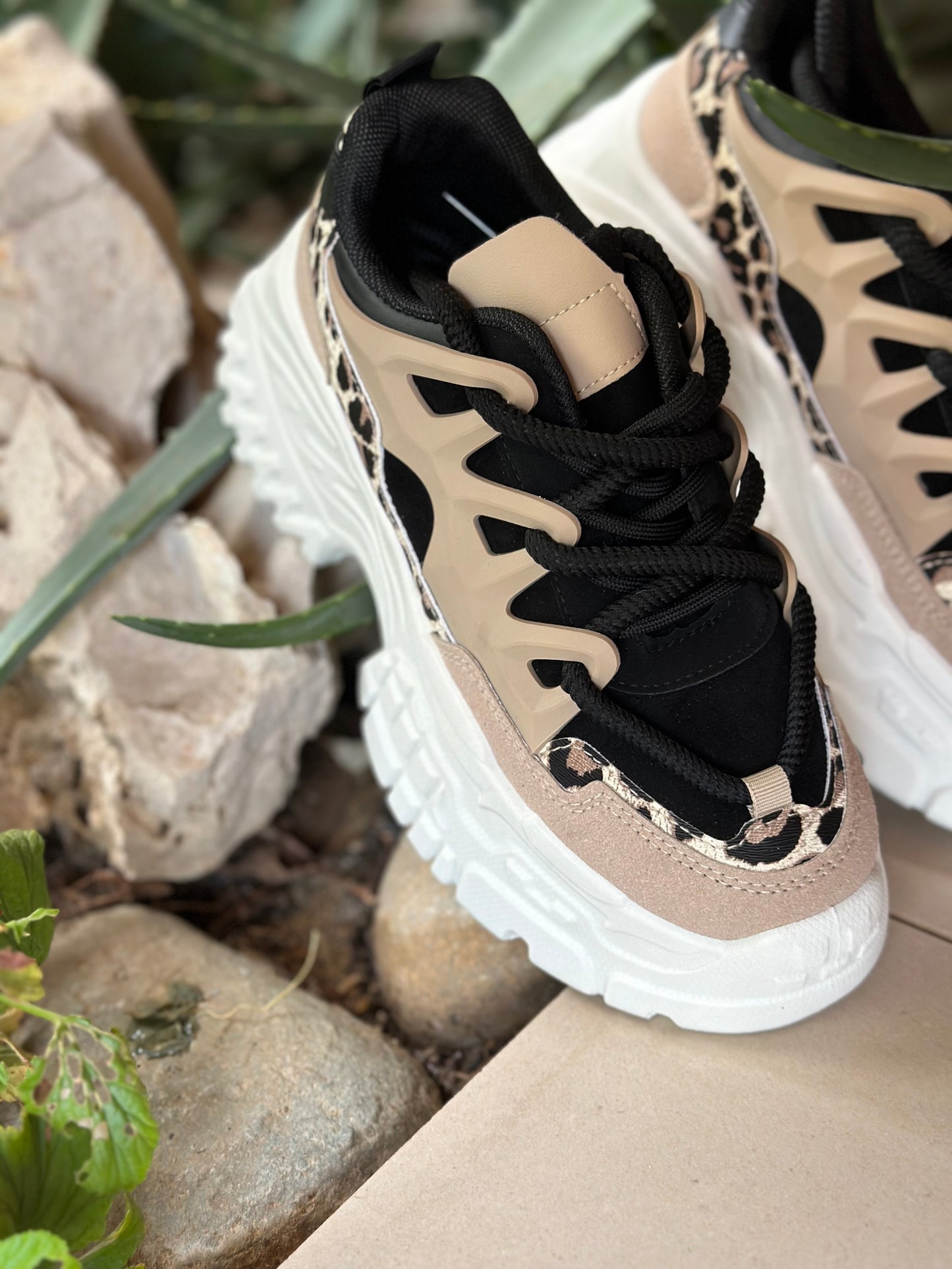 SNEAKERS LEOPARDO BEIGE