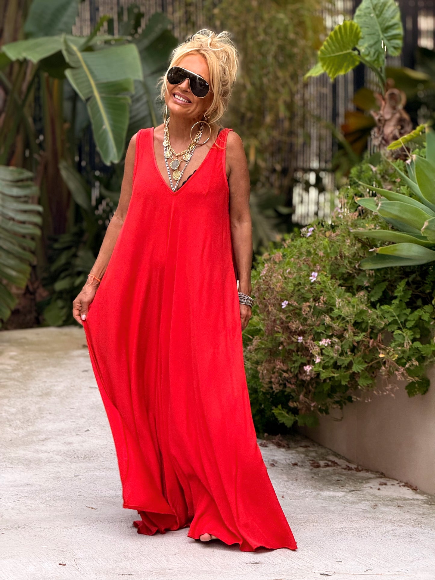 VESTIDO OVERSIZE AMANDINE MULTICOLOR