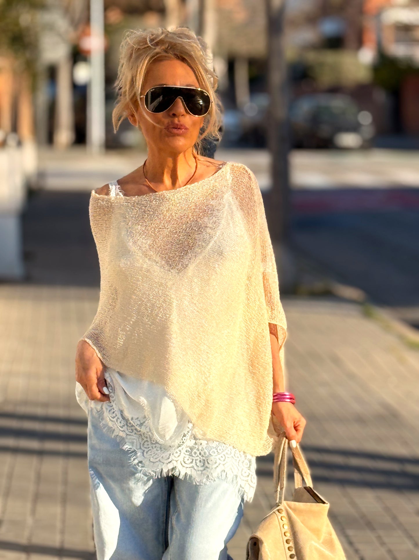 CAPA OVERSIZE ANNY MULTICOLOR