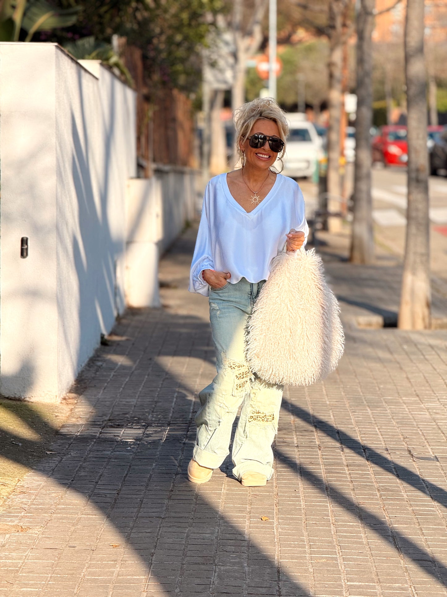 BLUSA OVERSIZE ZIGGY MULTICOLOR