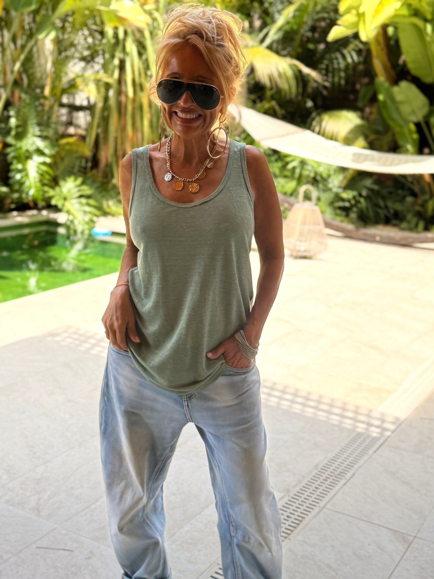 TOP LINO MARCEL MULTICOLOR