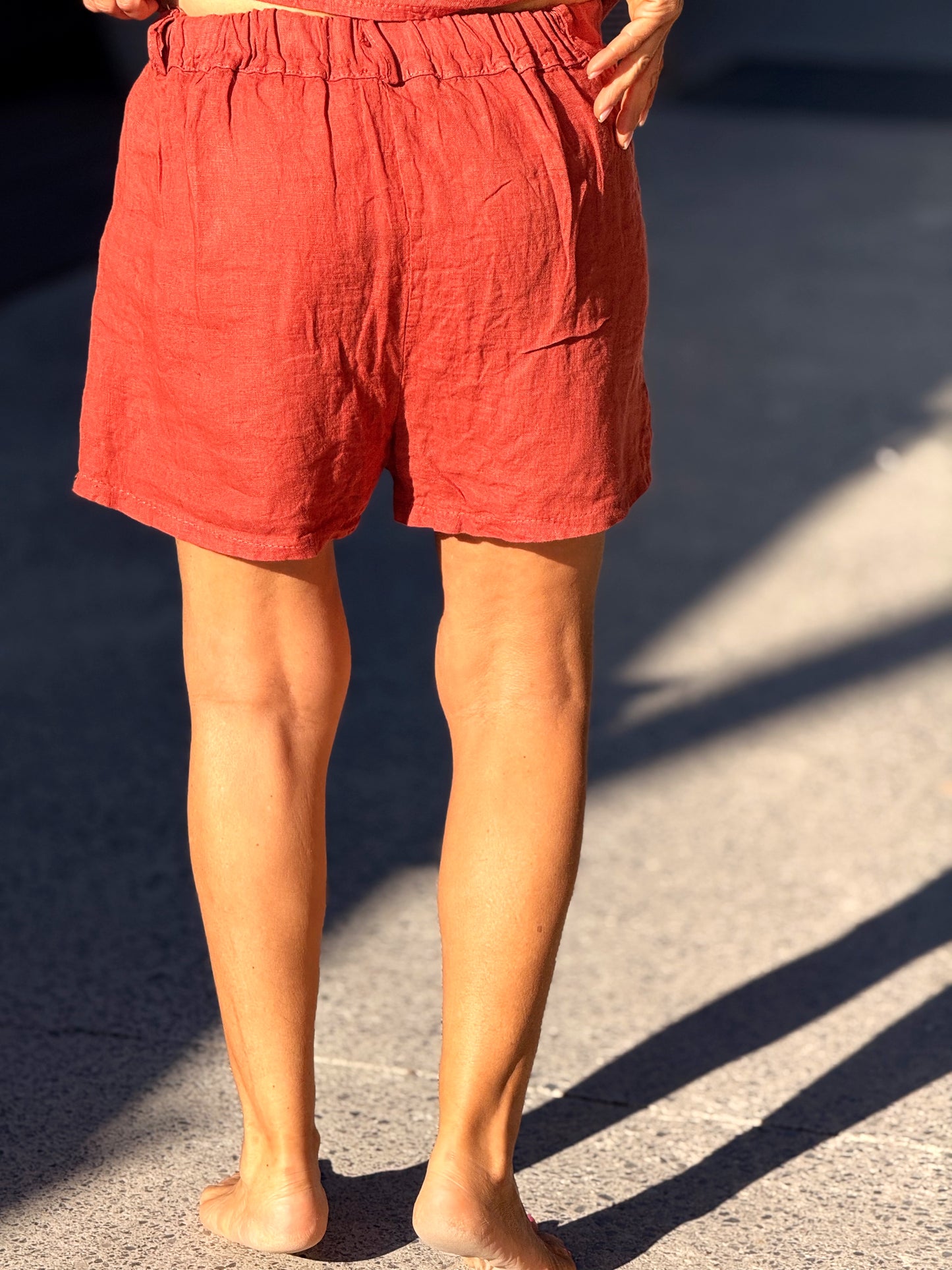 SHORT LINO TERRY MULTICOLOR