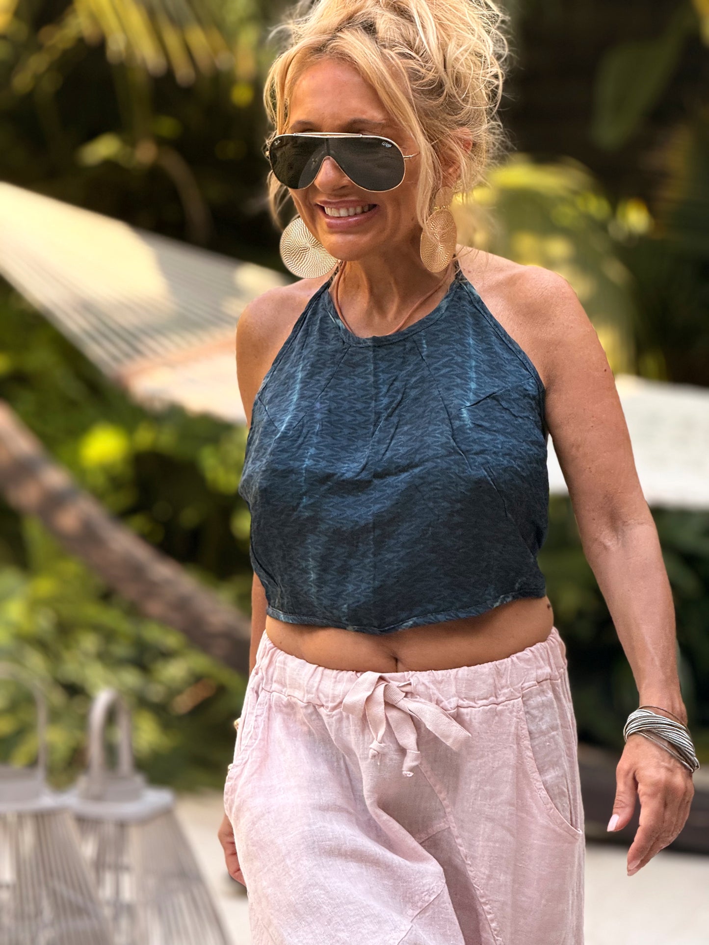 TOP CORTO INDY MULTICOLOR