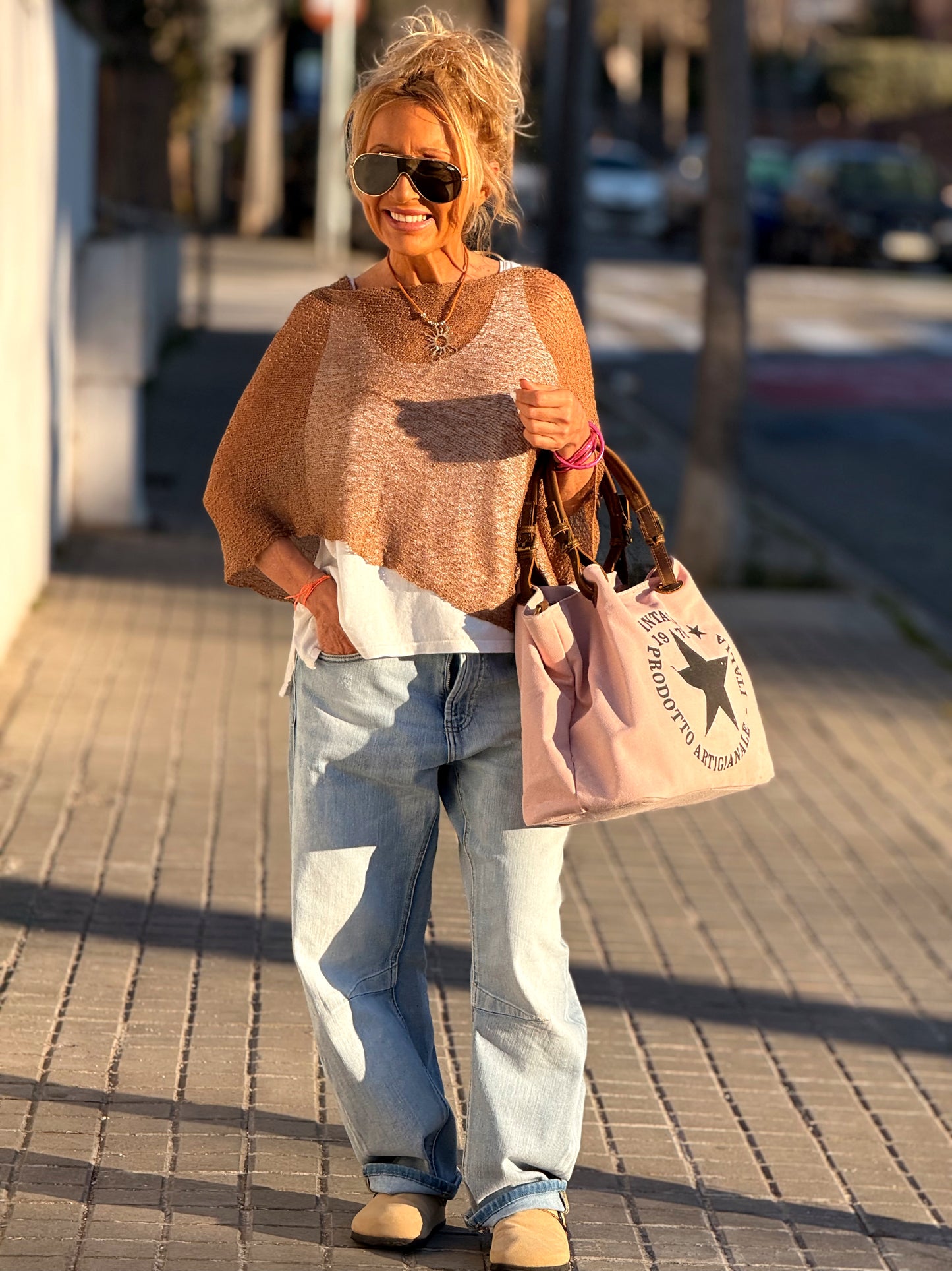 CAPA OVERSIZE ANNY MULTICOLOR