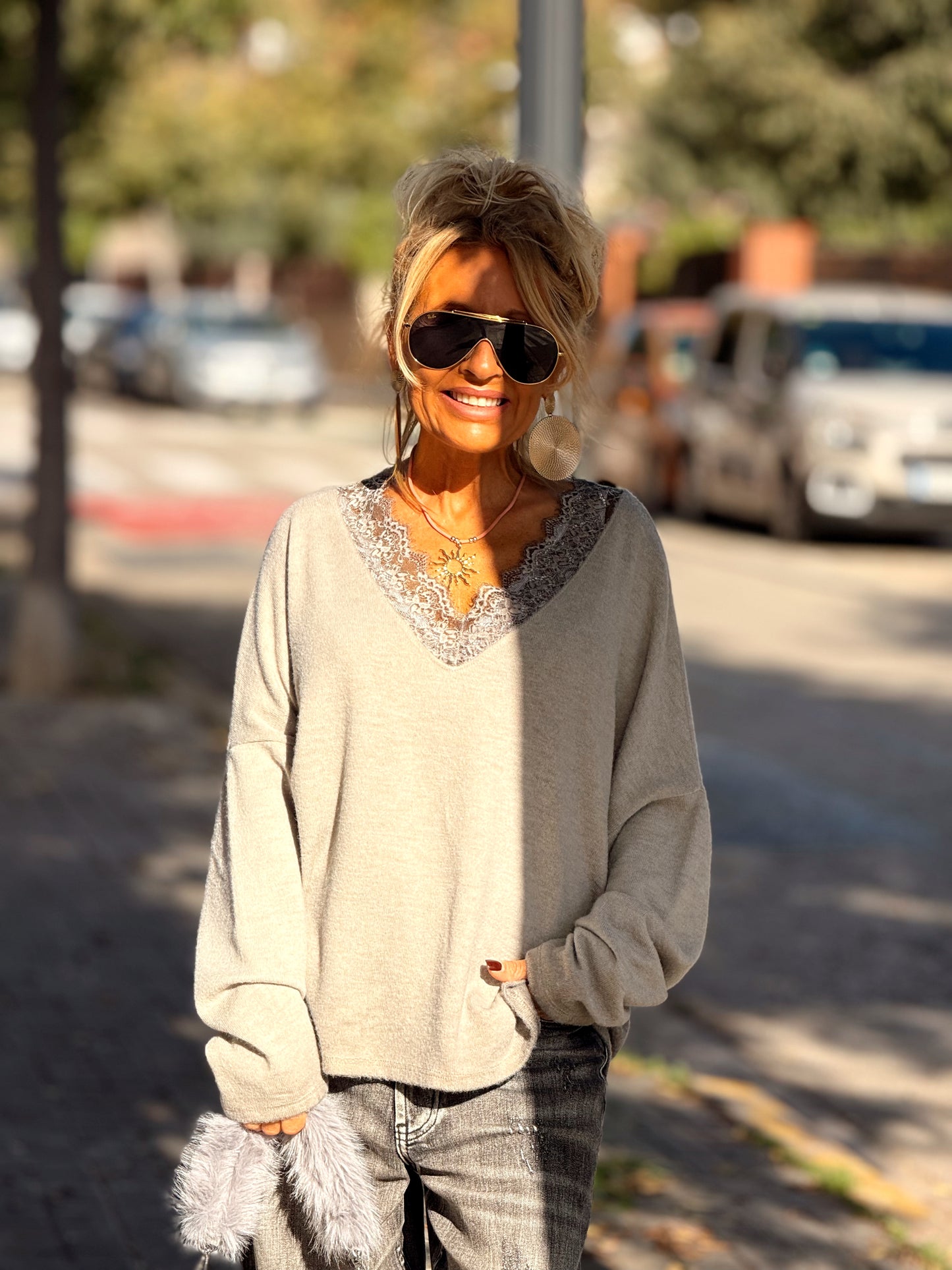 JERSEY CON LENCERO MULTICOLOR