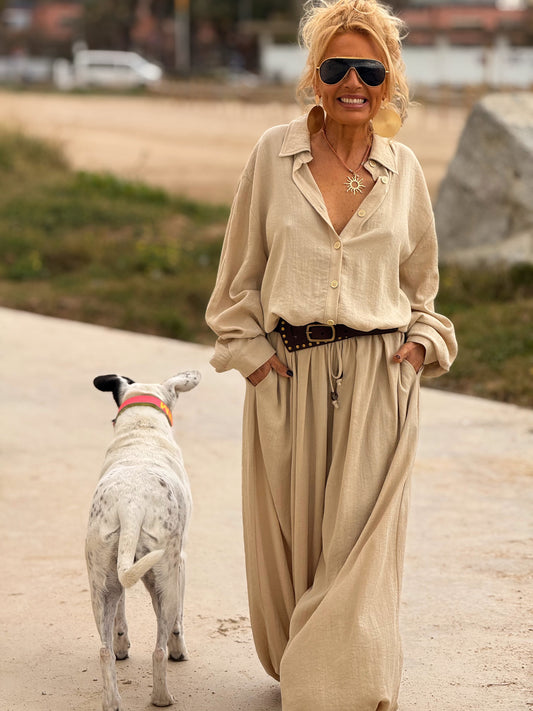 CONJUNTO OVERSIZE JULIE MULTICOLOR