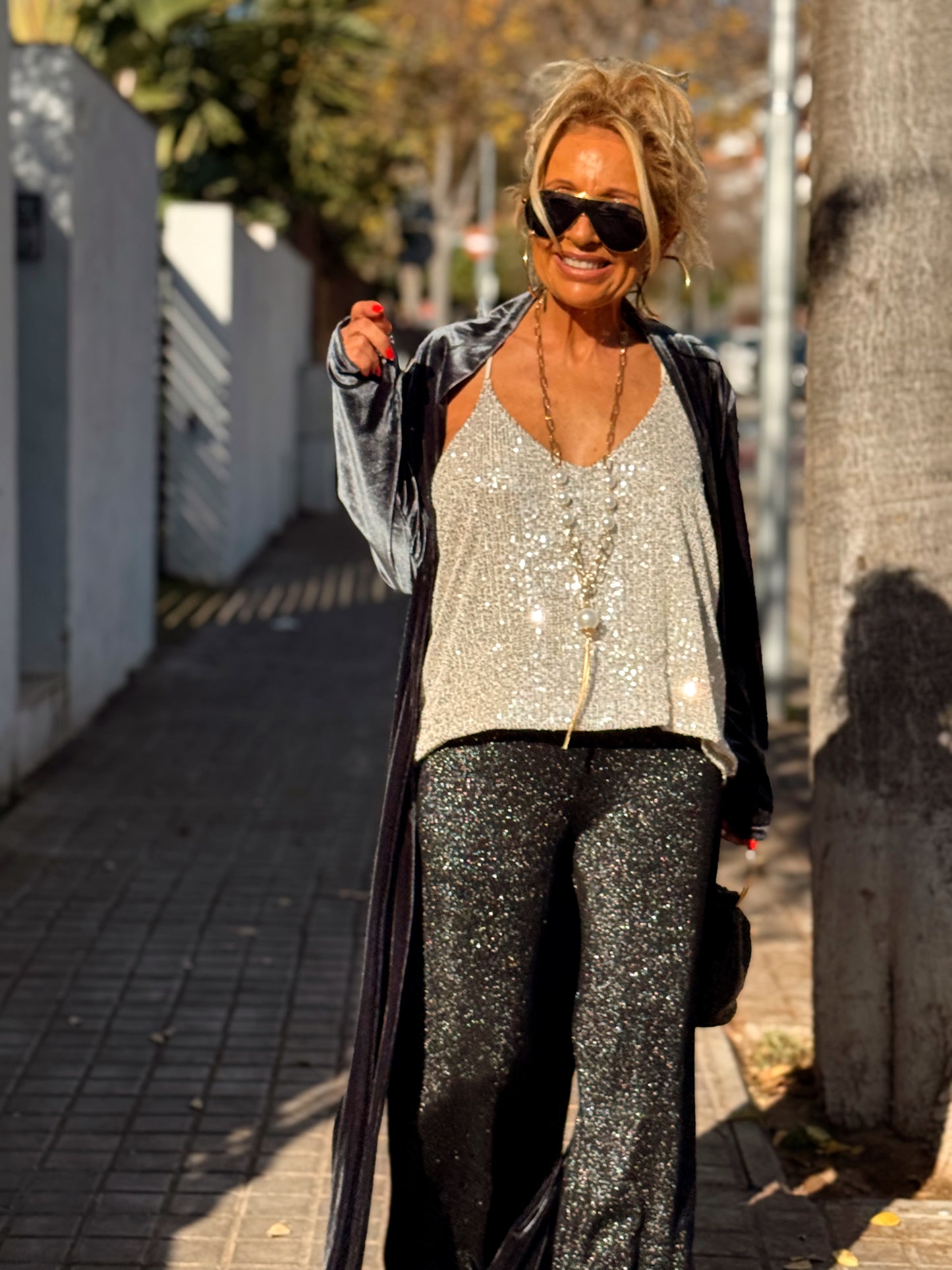 KIMONO LARGO OVERSIZE TERCIOPELO MULTICOLOR