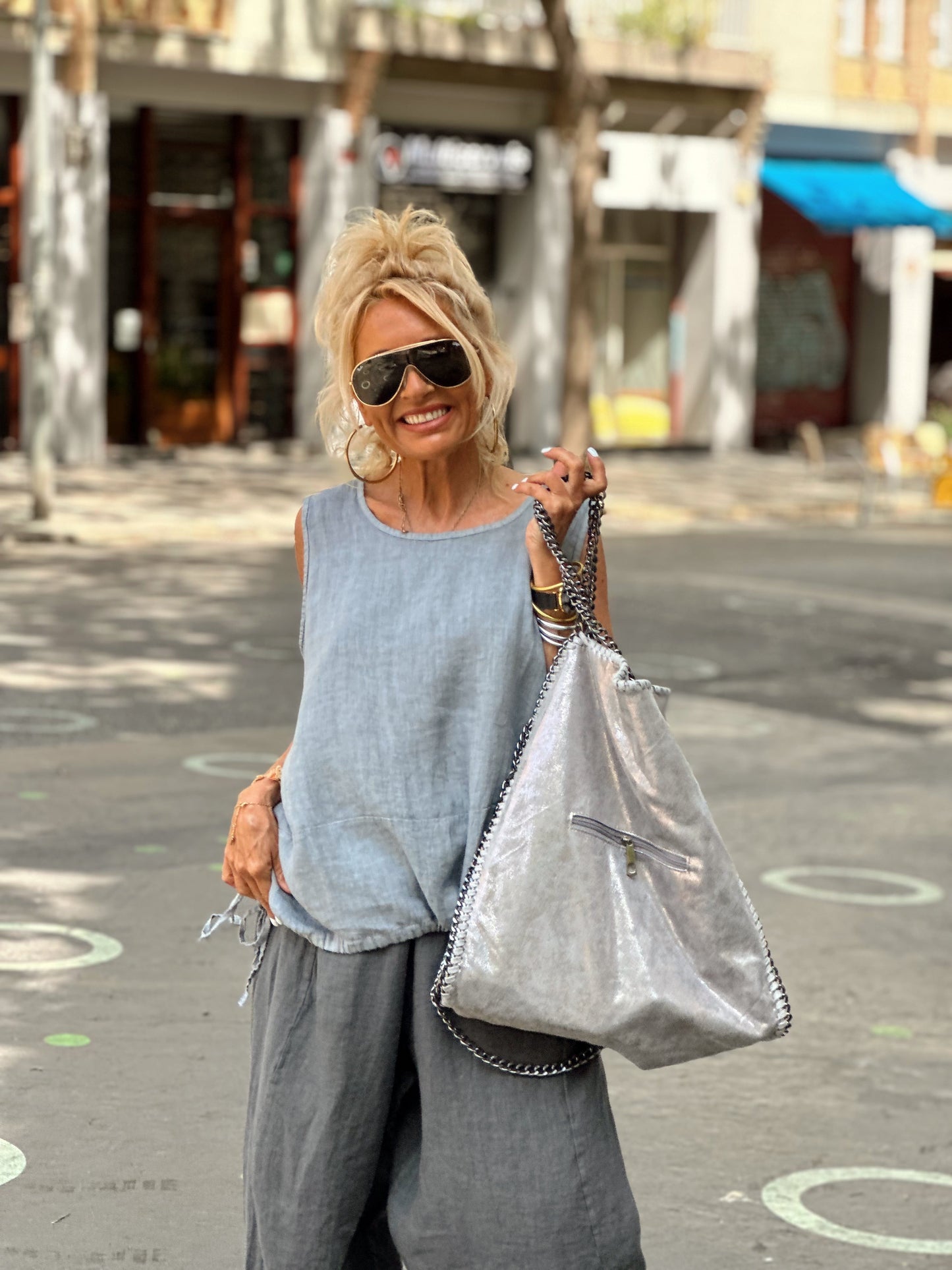 BLUSA LINO ARTHUR MULTICOLOR