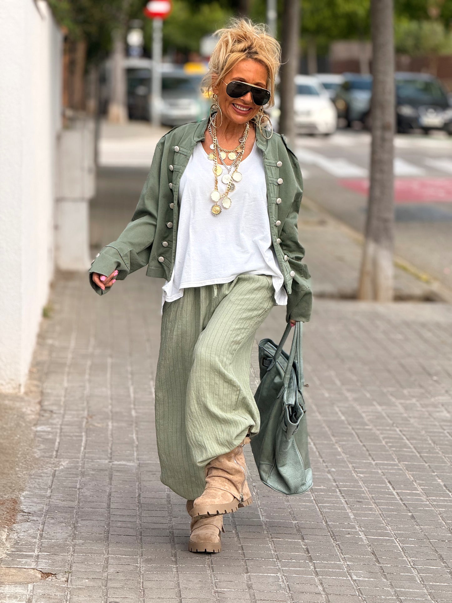 PANTALON RAYAS MULTICOLOR