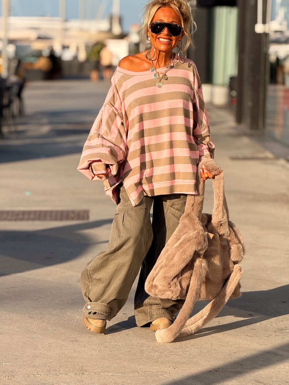 PANTALON OVERSIZE CHARLY MULTICOLOR