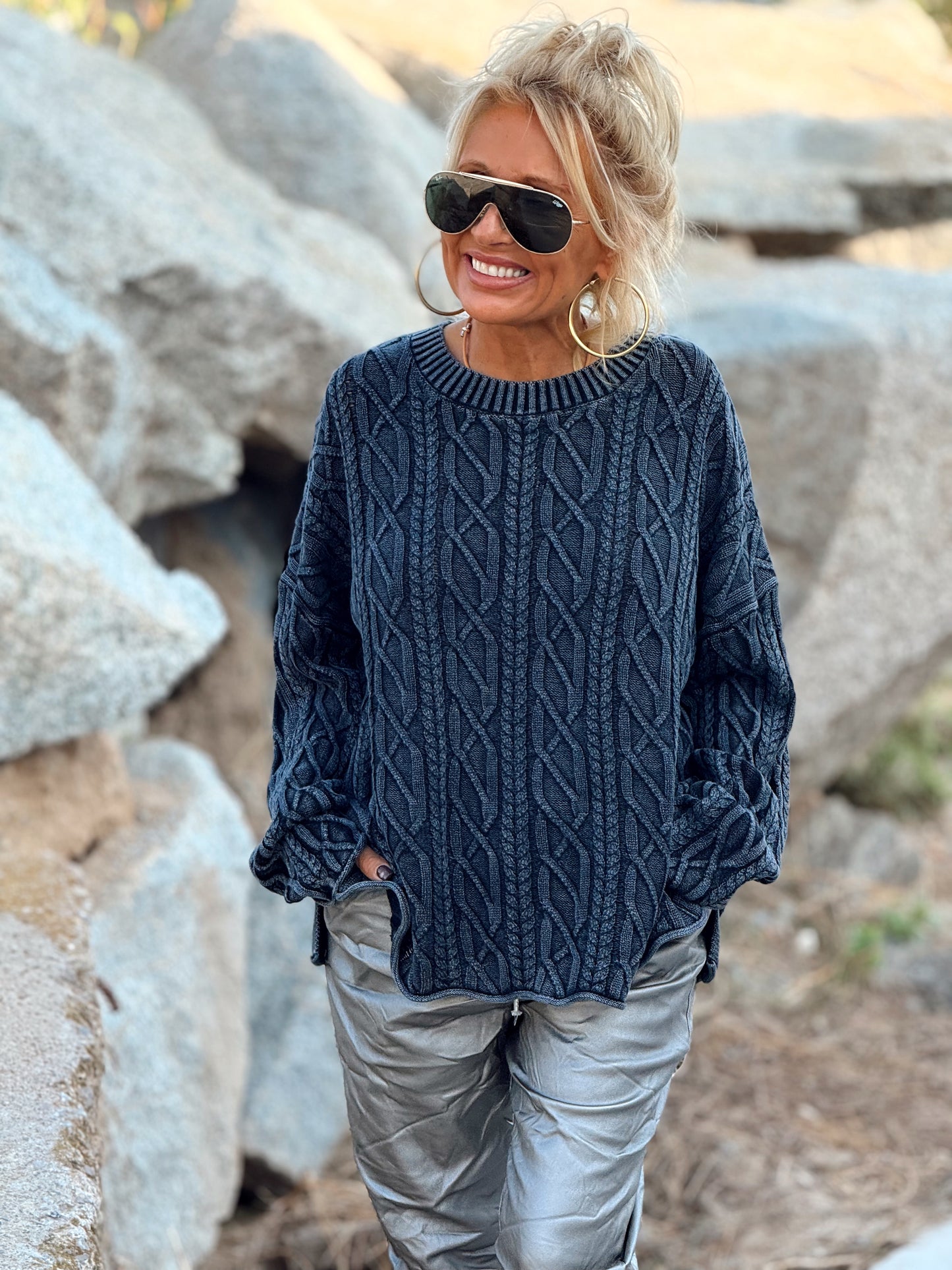 JERSEY ENTRELAZADO TAMARA MULTICOLOR