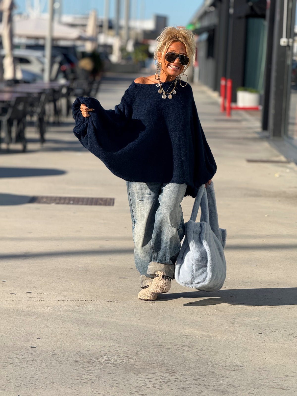 JERSEY OVERSIZE BRIGITTE MULTICOLOR