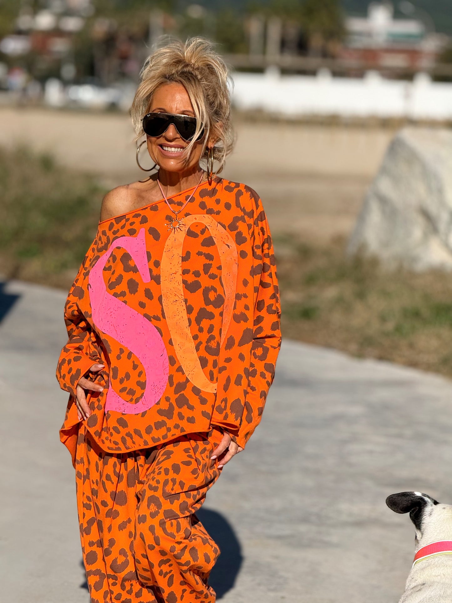 CAMISETA OVERSIZE ANIMAL PRINT