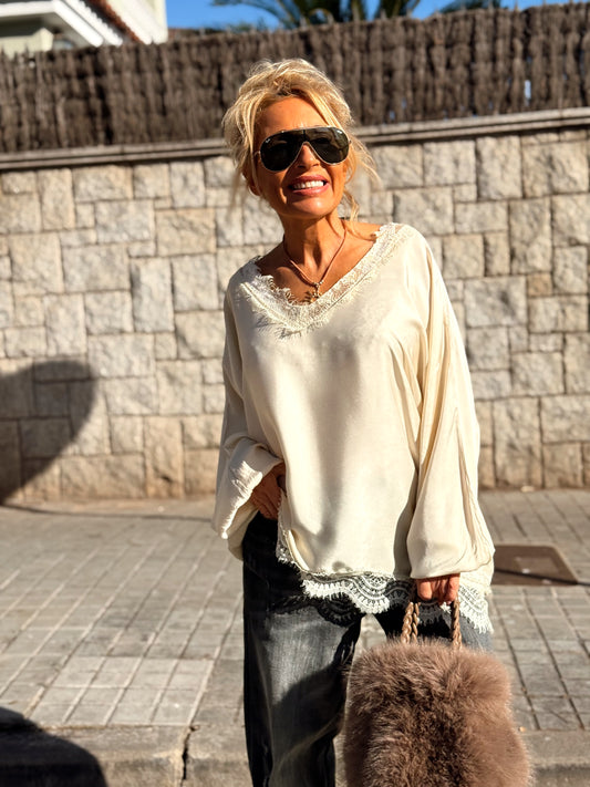 BLUSA OVERSIZE LENCERO PAULA MULTICOLOR