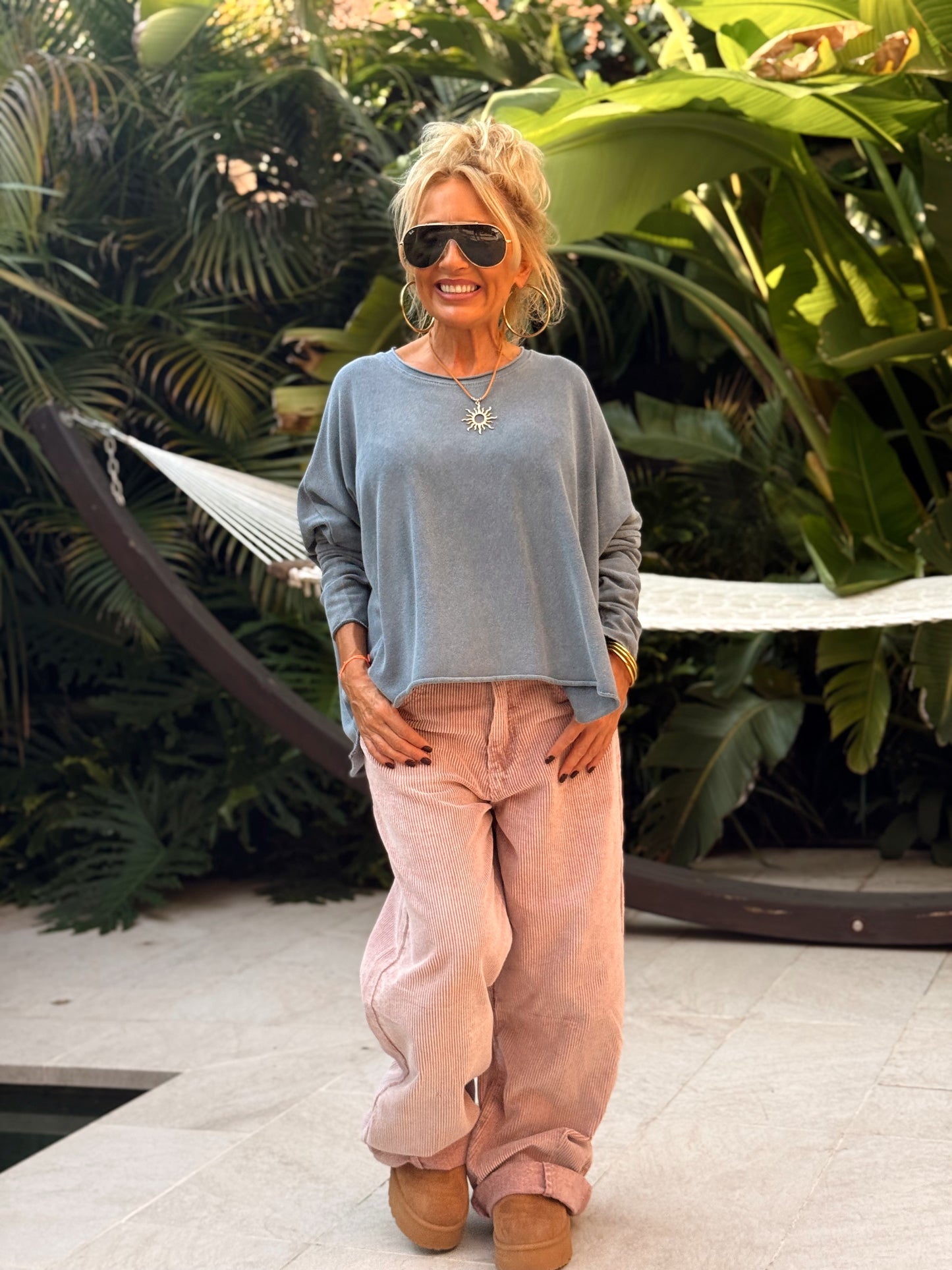 CAMISETA DESGASTADA OVERSIZE DANI MULTICOLOR