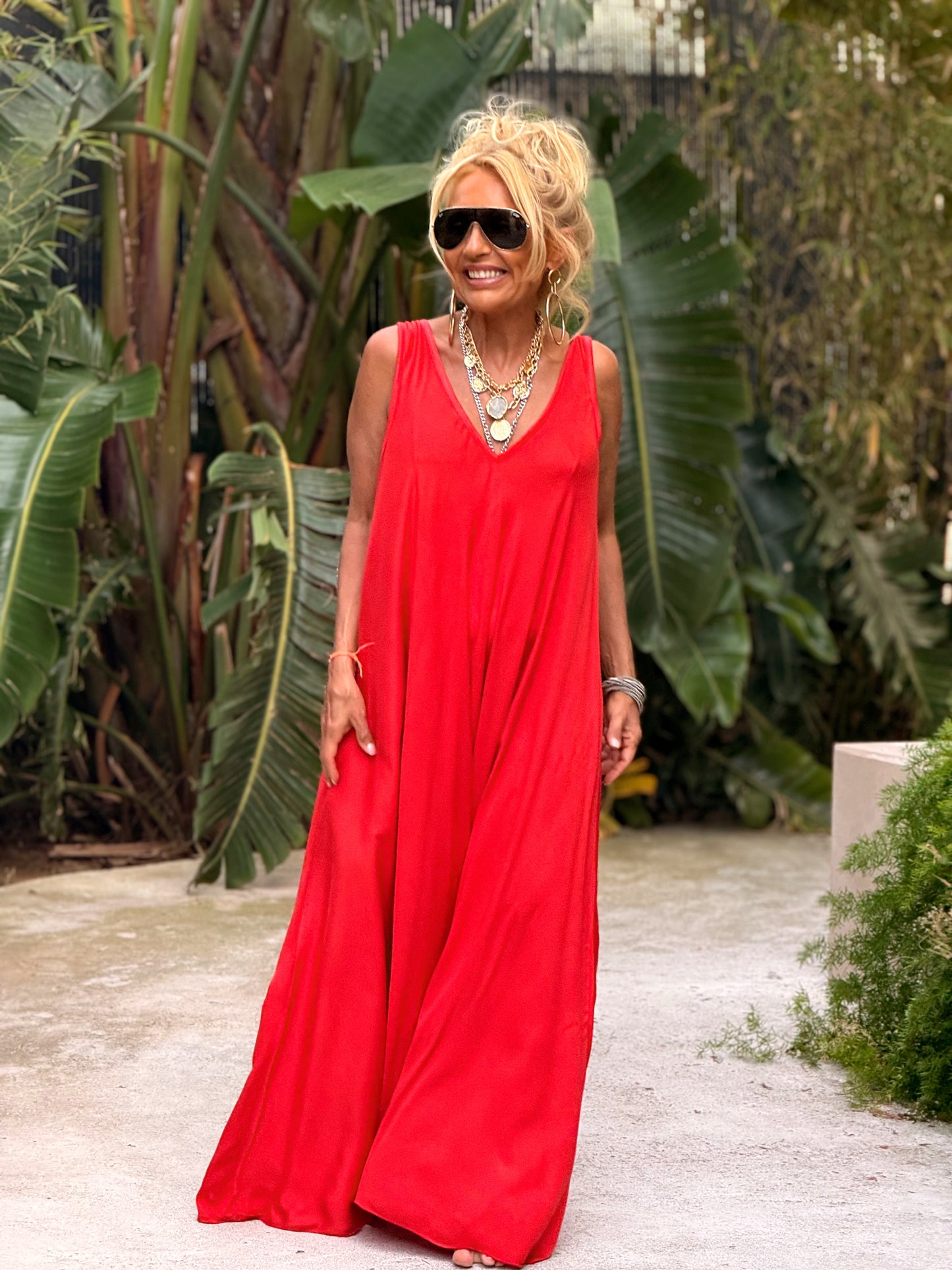 VESTIDO OVERSIZE AMANDINE MULTICOLOR