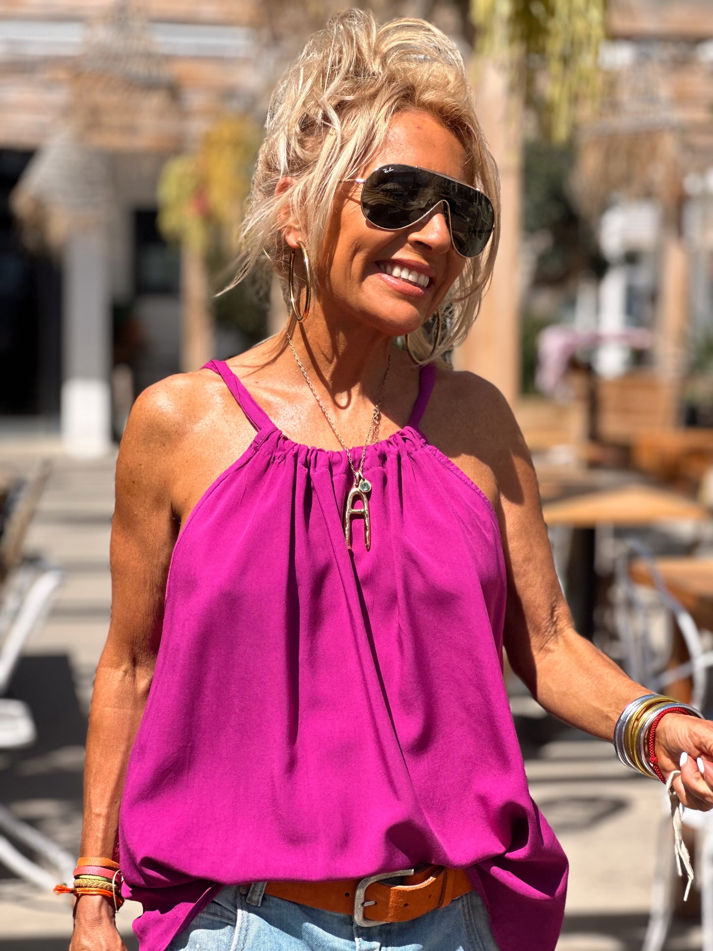 TOP BLUSA ANGELA LILAS