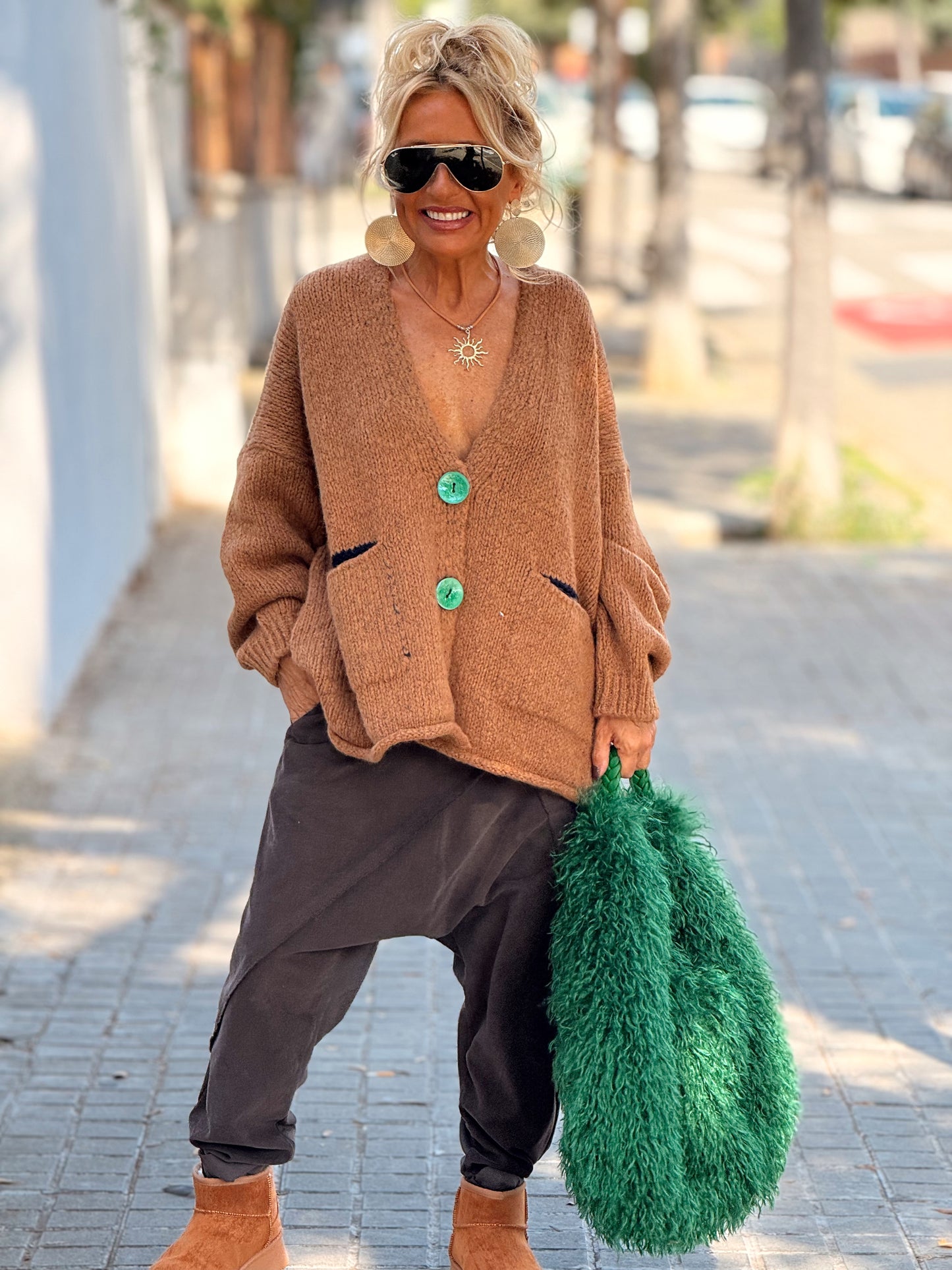 BOLSO PELO SINTÉTICO KEZIA MULTICOLOR