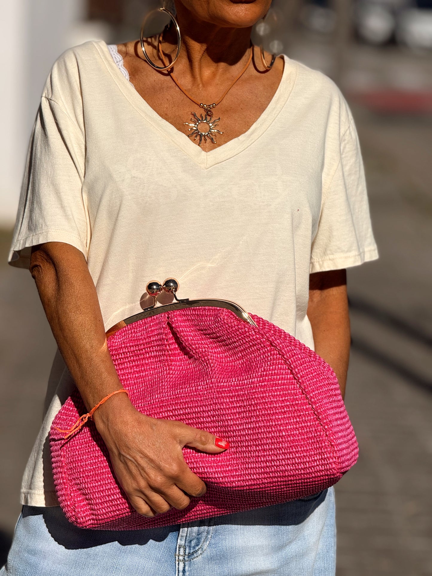 CLUTCH CELINE MULTICOLOR