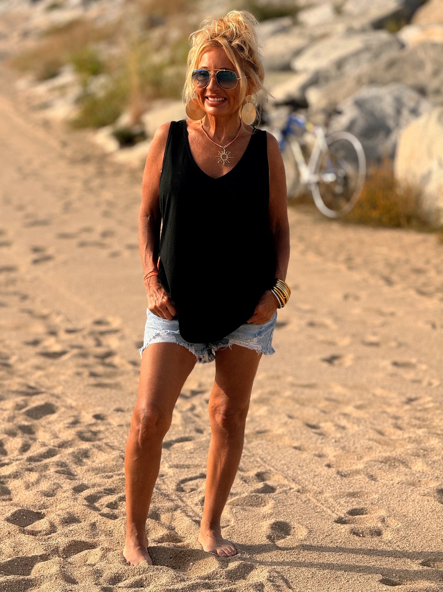 SHORT DESGASTADO JULIA TEJANO