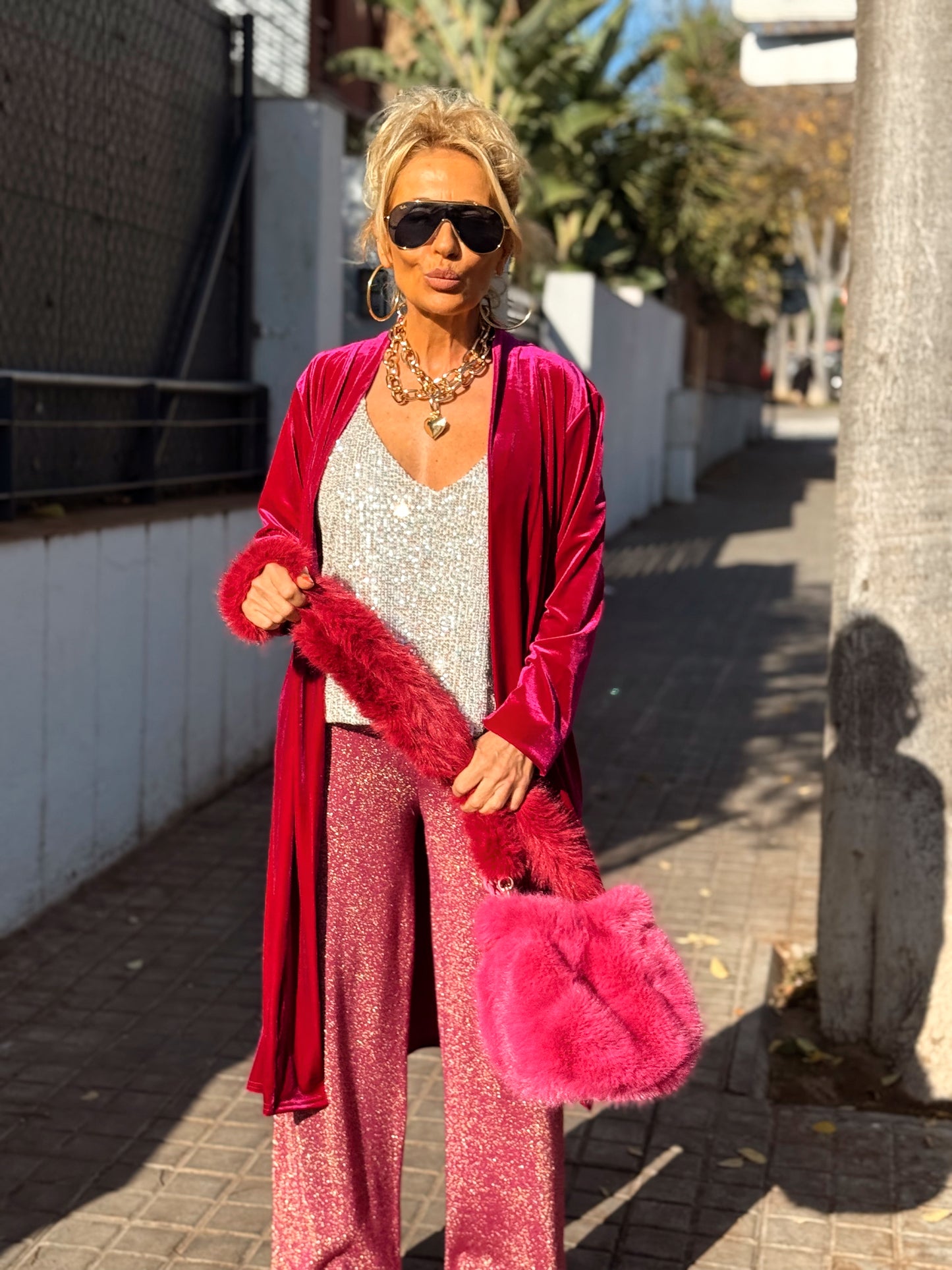 KIMONO TERCIOPELO MULTICOLOR