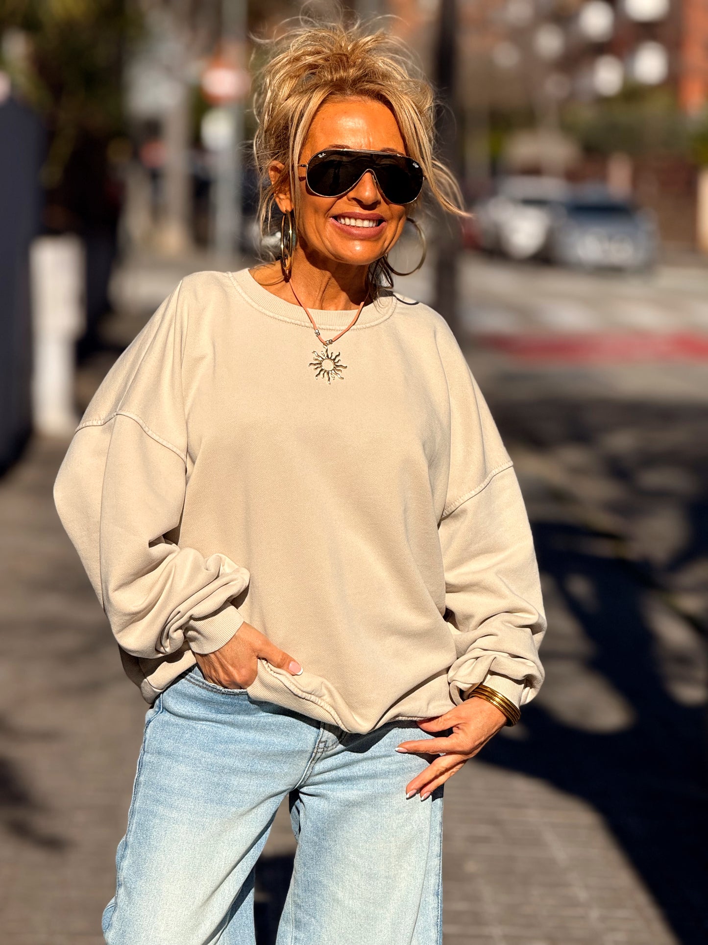 SUDADERA MILA MULTICOLOR