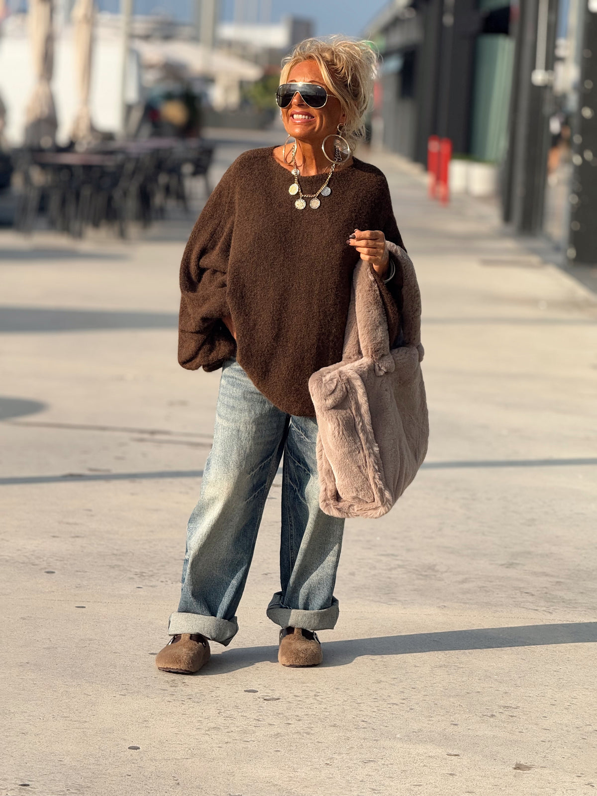 JERSEY OVERSIZE BRIGITTE MULTICOLOR