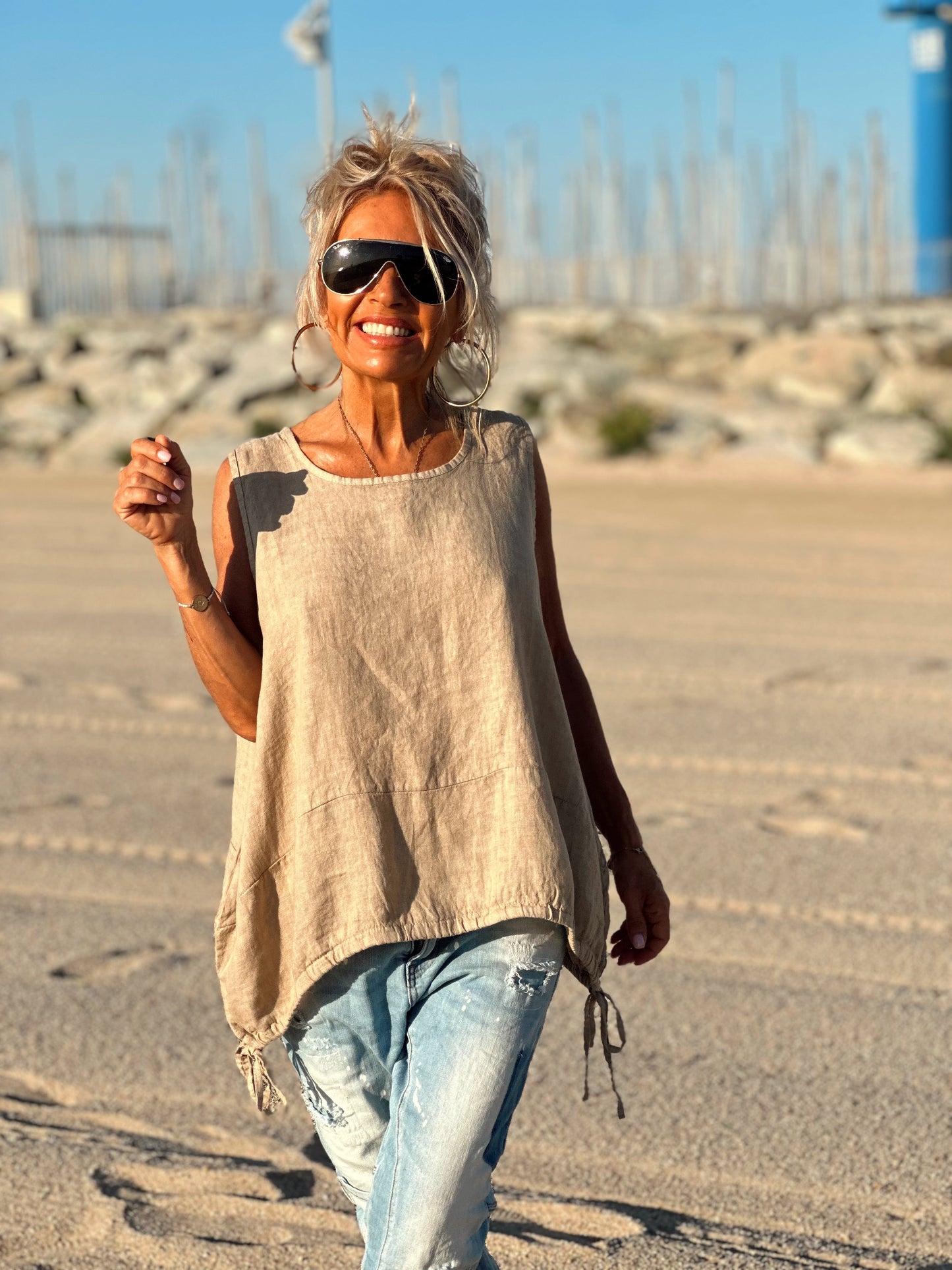 BLUSA LINO ARTHUR MULTICOLOR