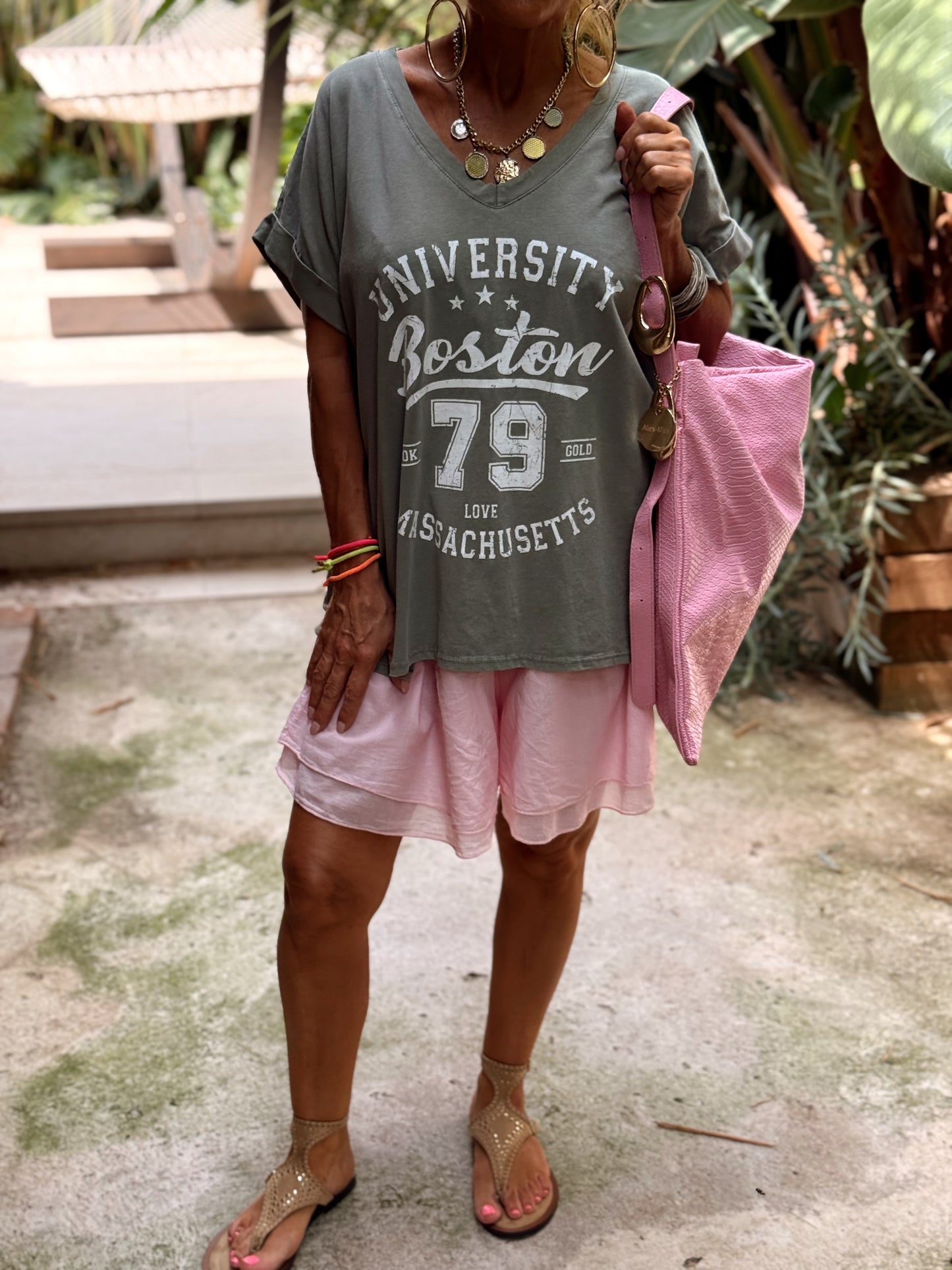 SHORT OVERSIZE MELEY MULTICOLOR