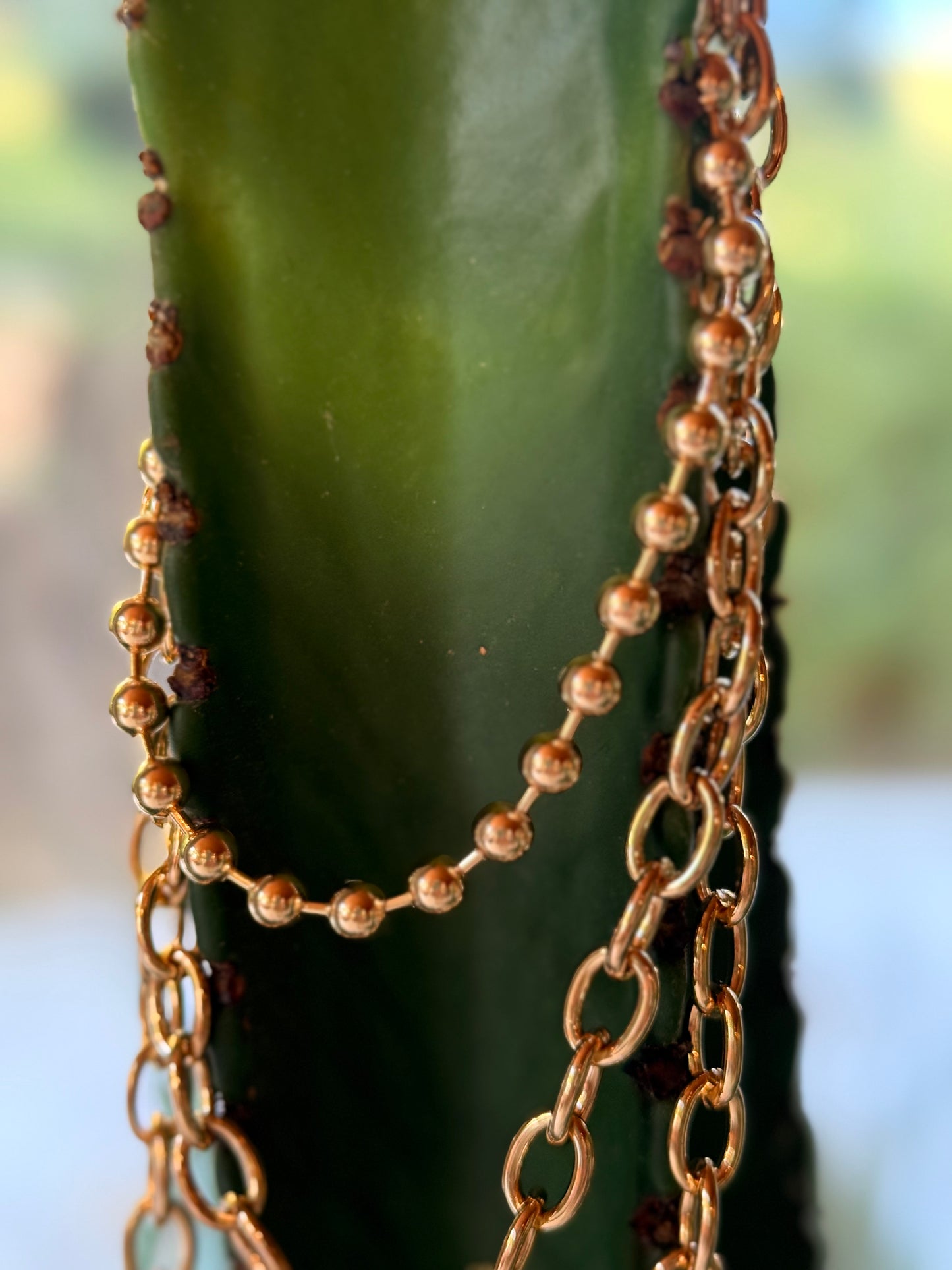 SET 3 COLLARES SOL ☀️ DORADO