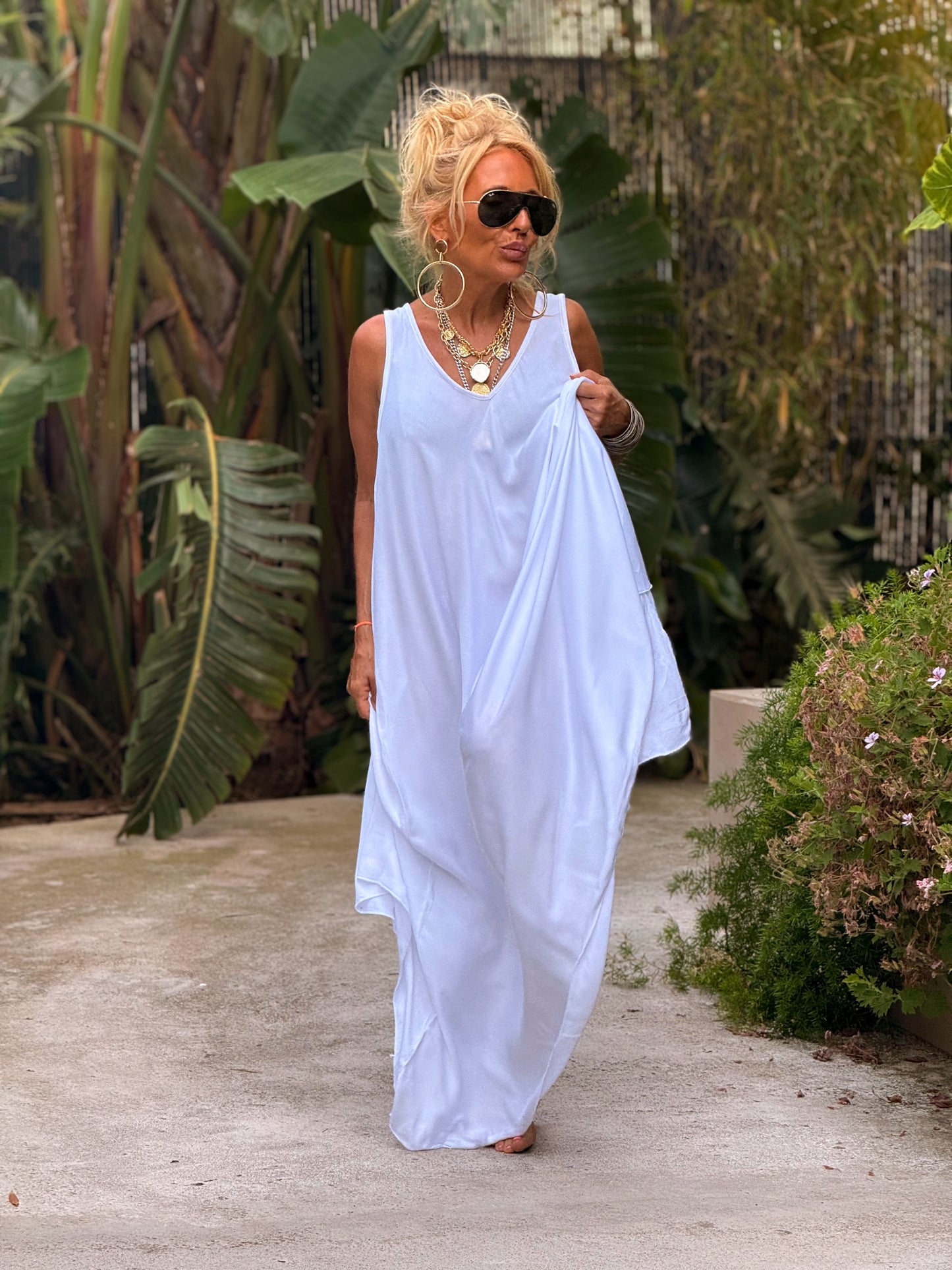 VESTIDO OVERSIZE AMANDINE MULTICOLOR