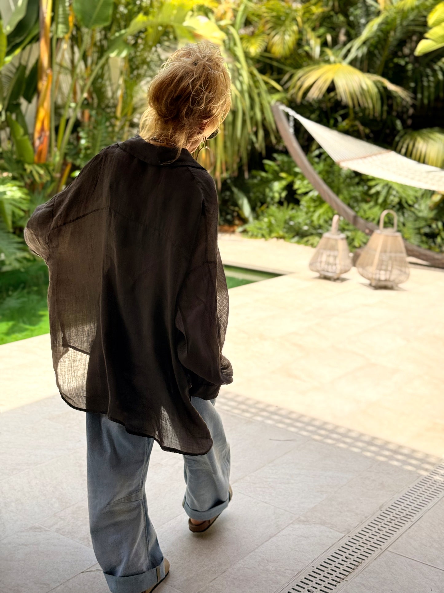 CAMISA OVERSIZE VALERIA MULTICOLOR