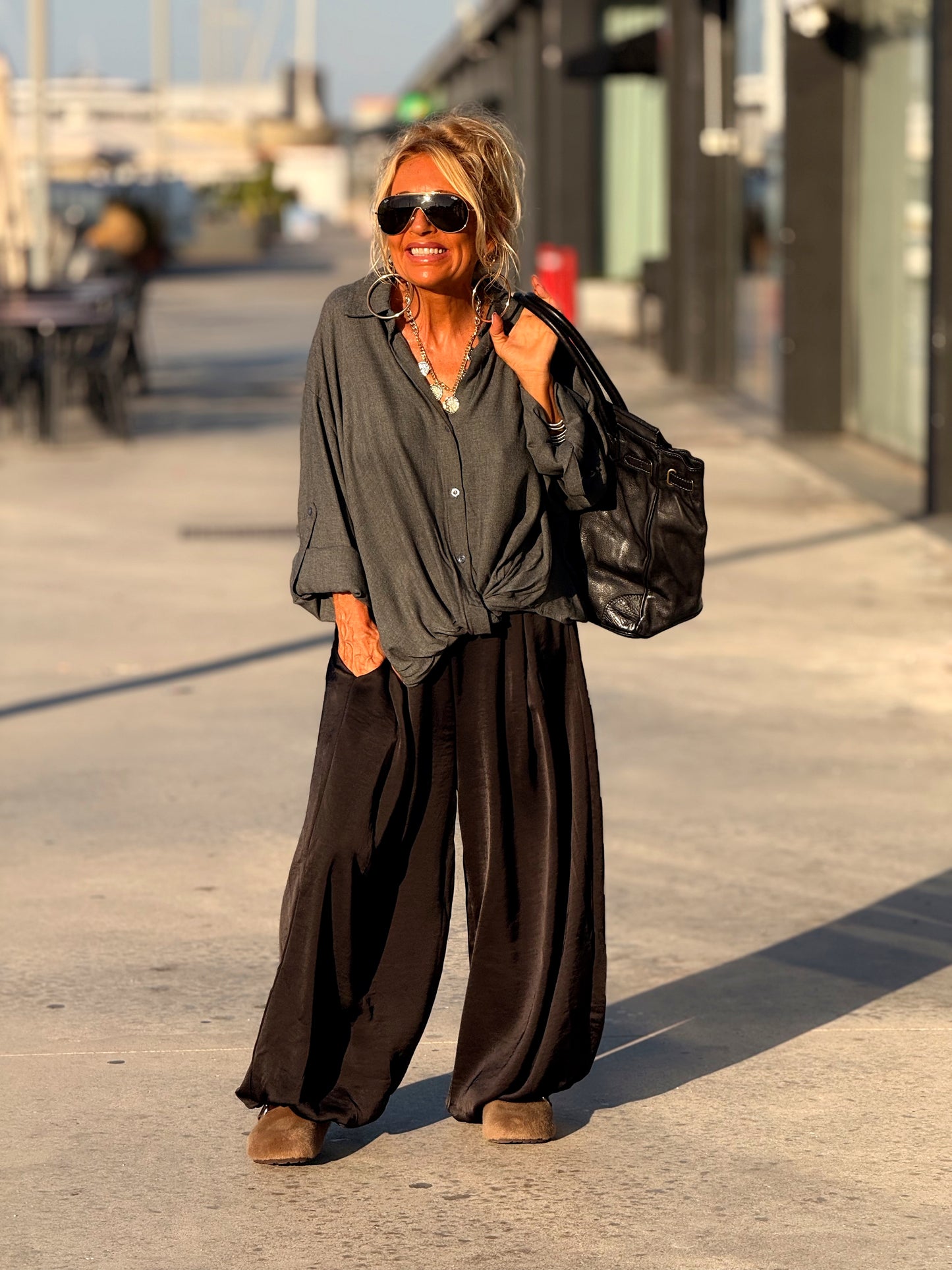 PANTALON OVERSIZE BOMBACHO RUTH MULTICOLOR