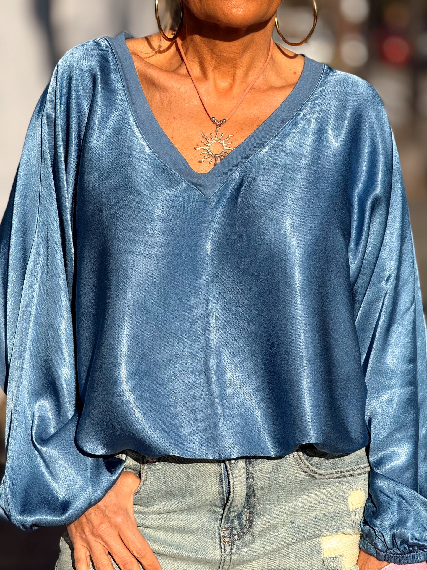 BLUSA OVERSIZE ZIGGY MULTICOLOR