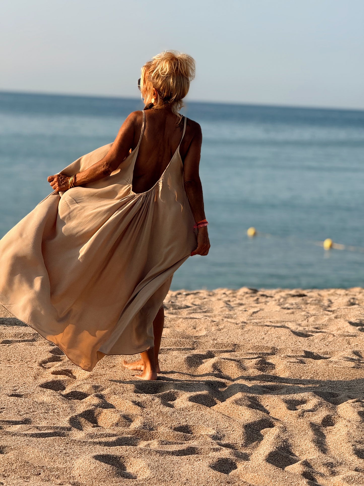 VESTIDO OVERSIZE AENOR CAMEL